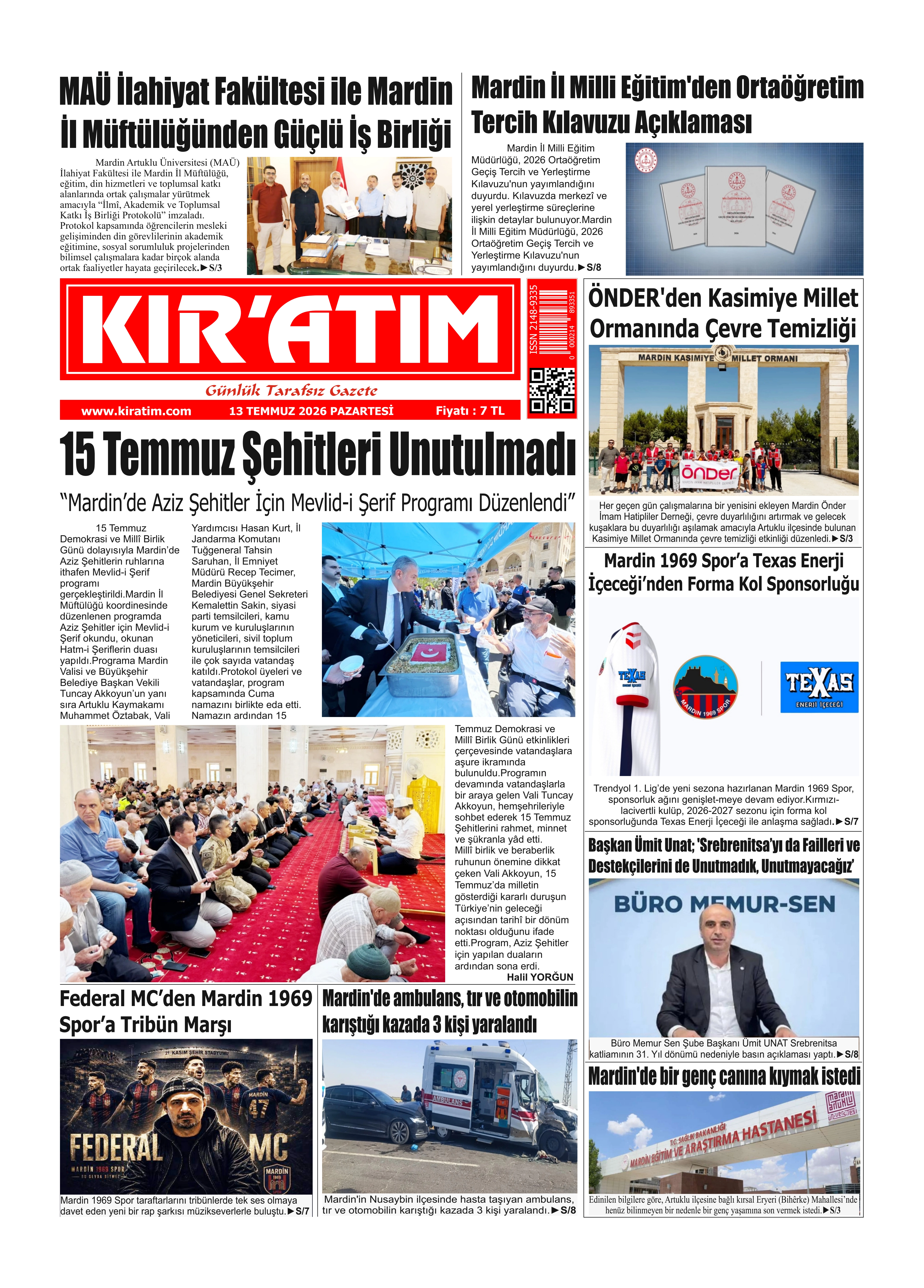 TEMMUZ 2026 SAYISI
