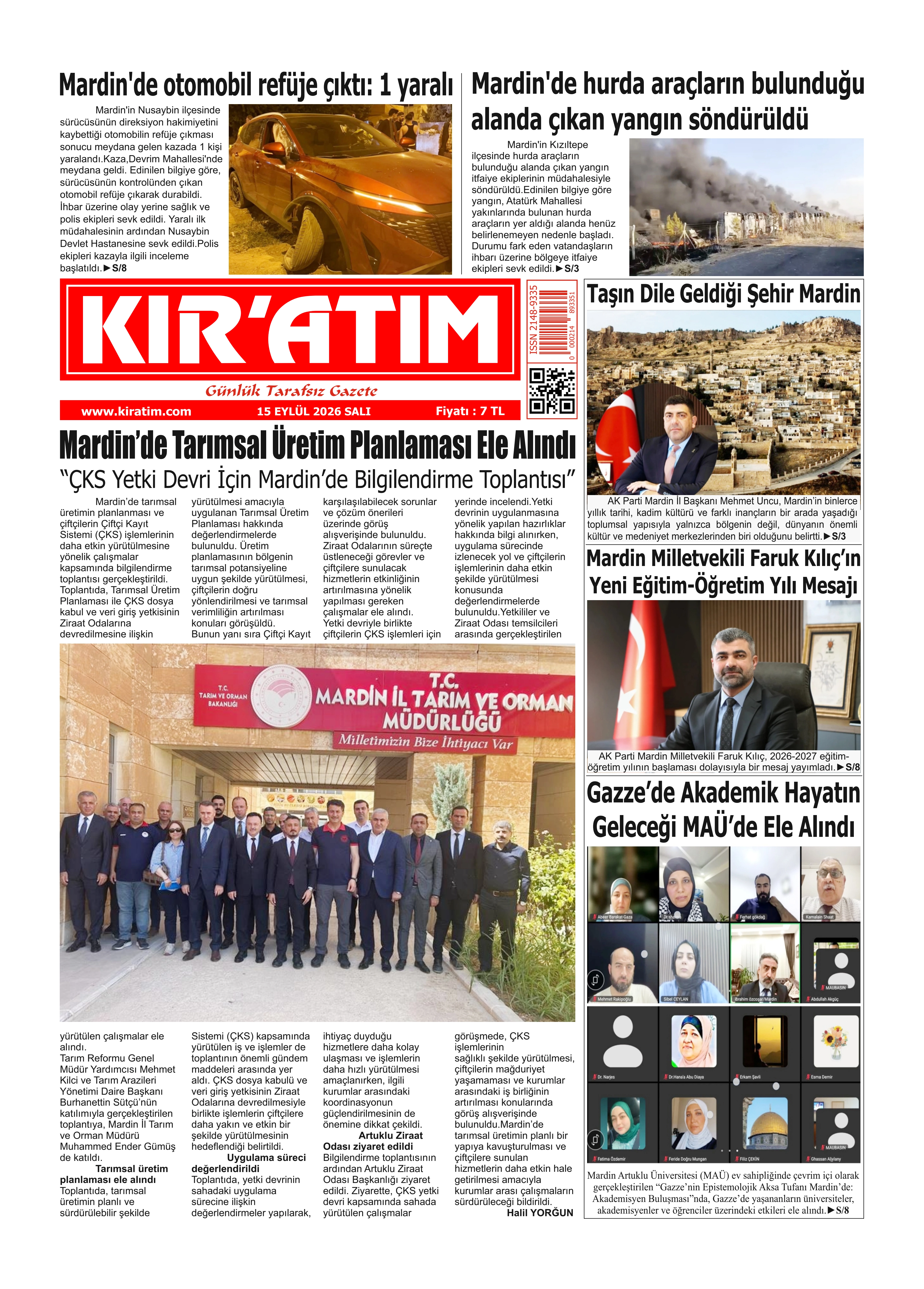 EYL&Uuml;L 2026 SAYISI