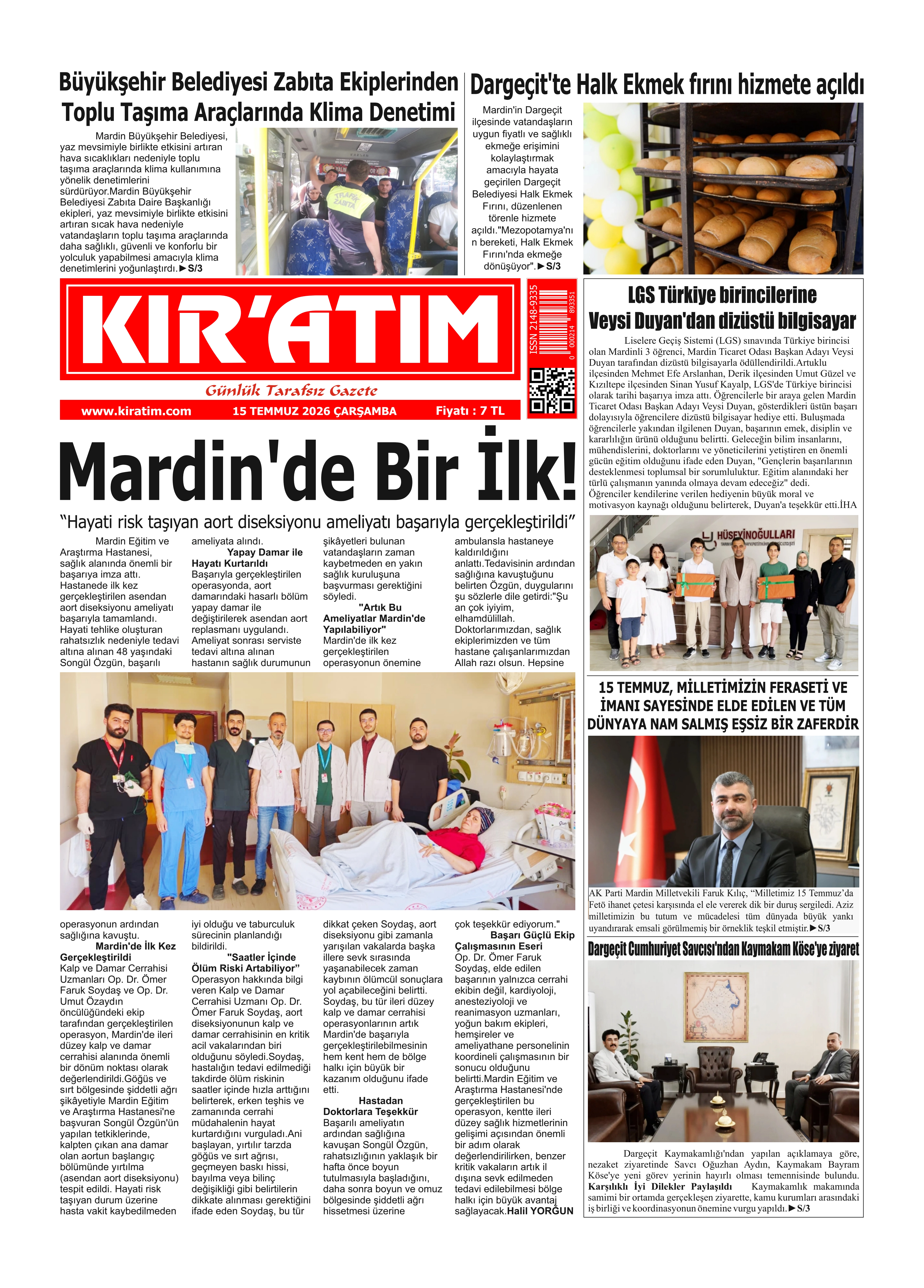TEMMUZ 2026 SAYISI