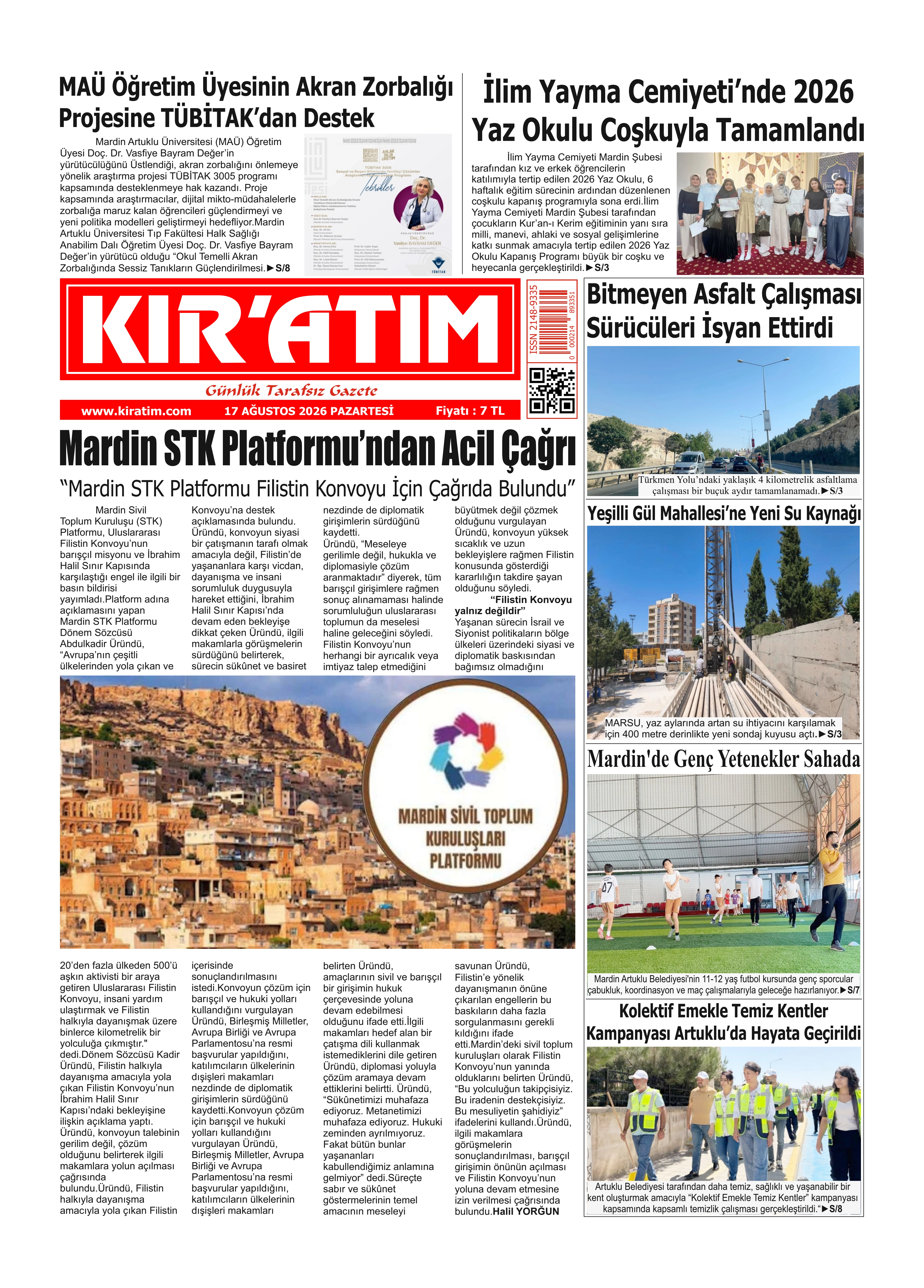 AĞUSTOS 2026 SAYISI