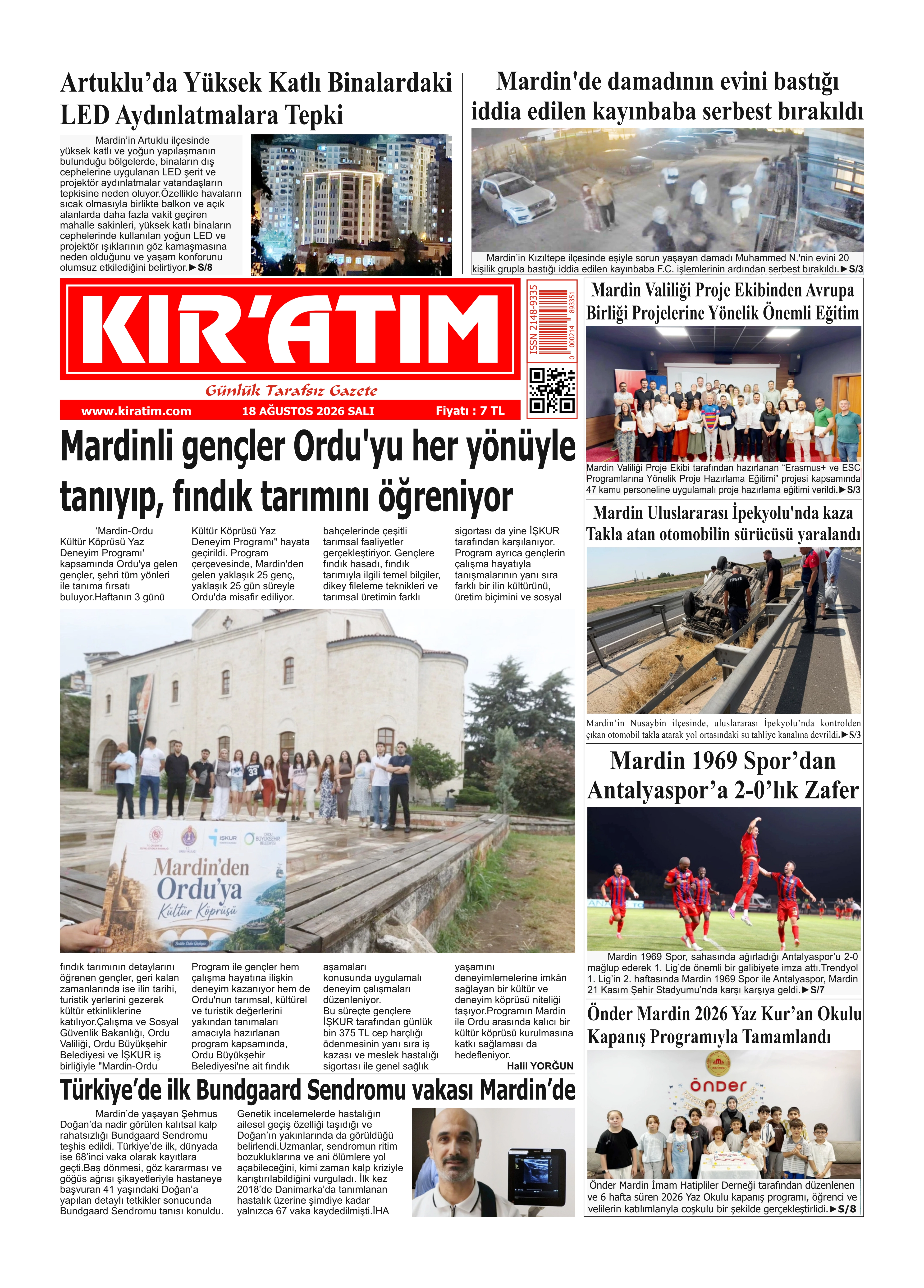 AĞUSTOS 2026 SAYISI