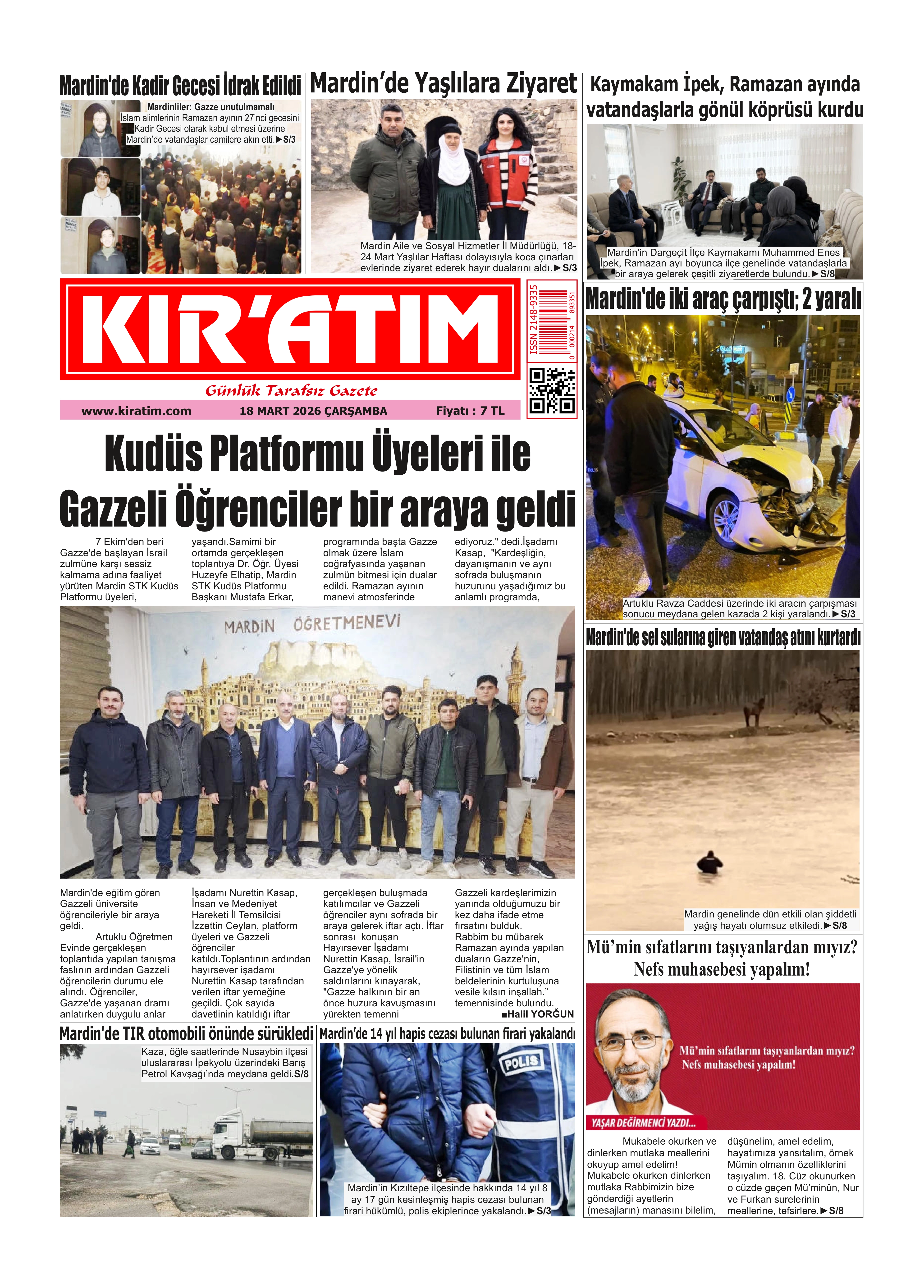 MART 2026 SAYISI