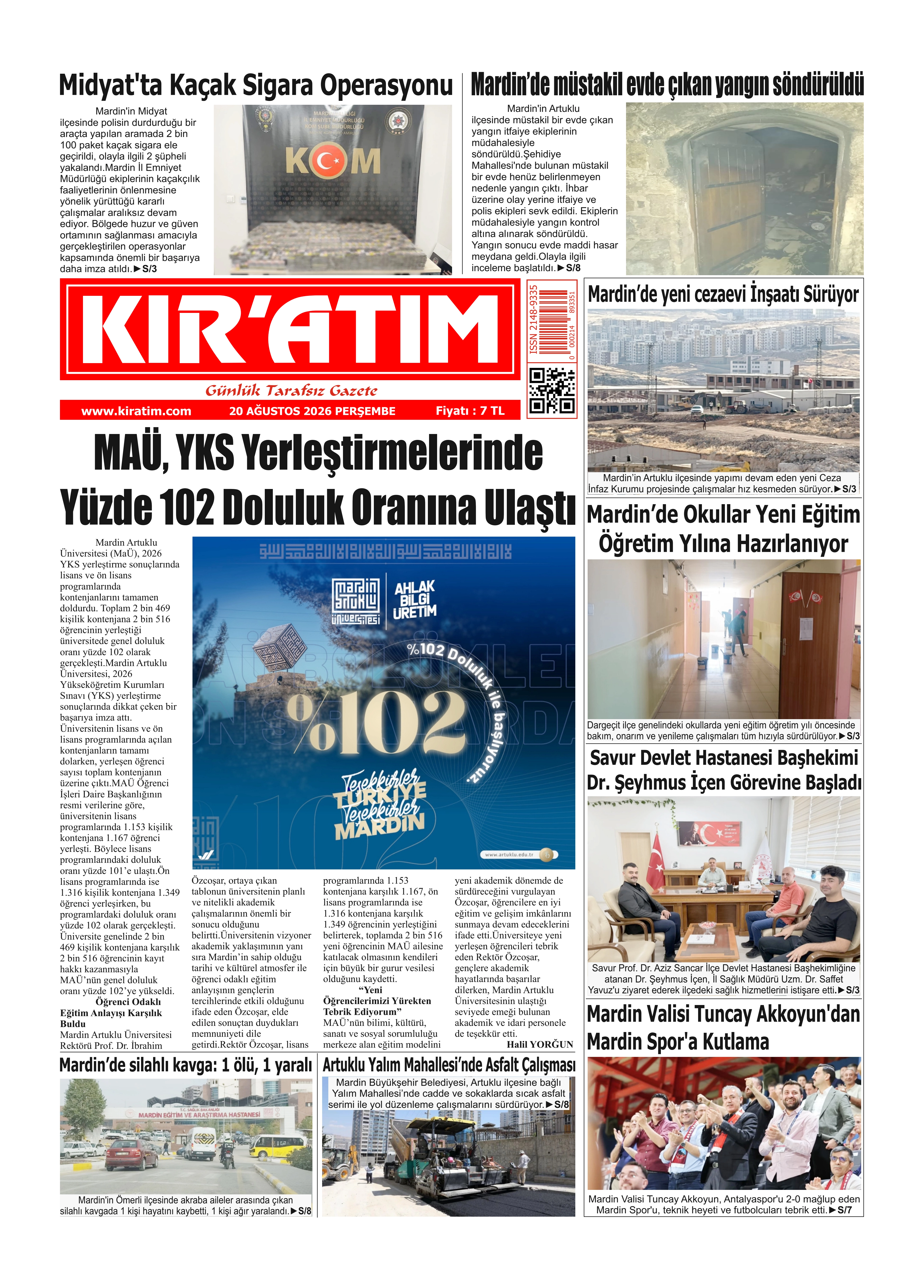 AĞUSTOS 2026 SAYISI