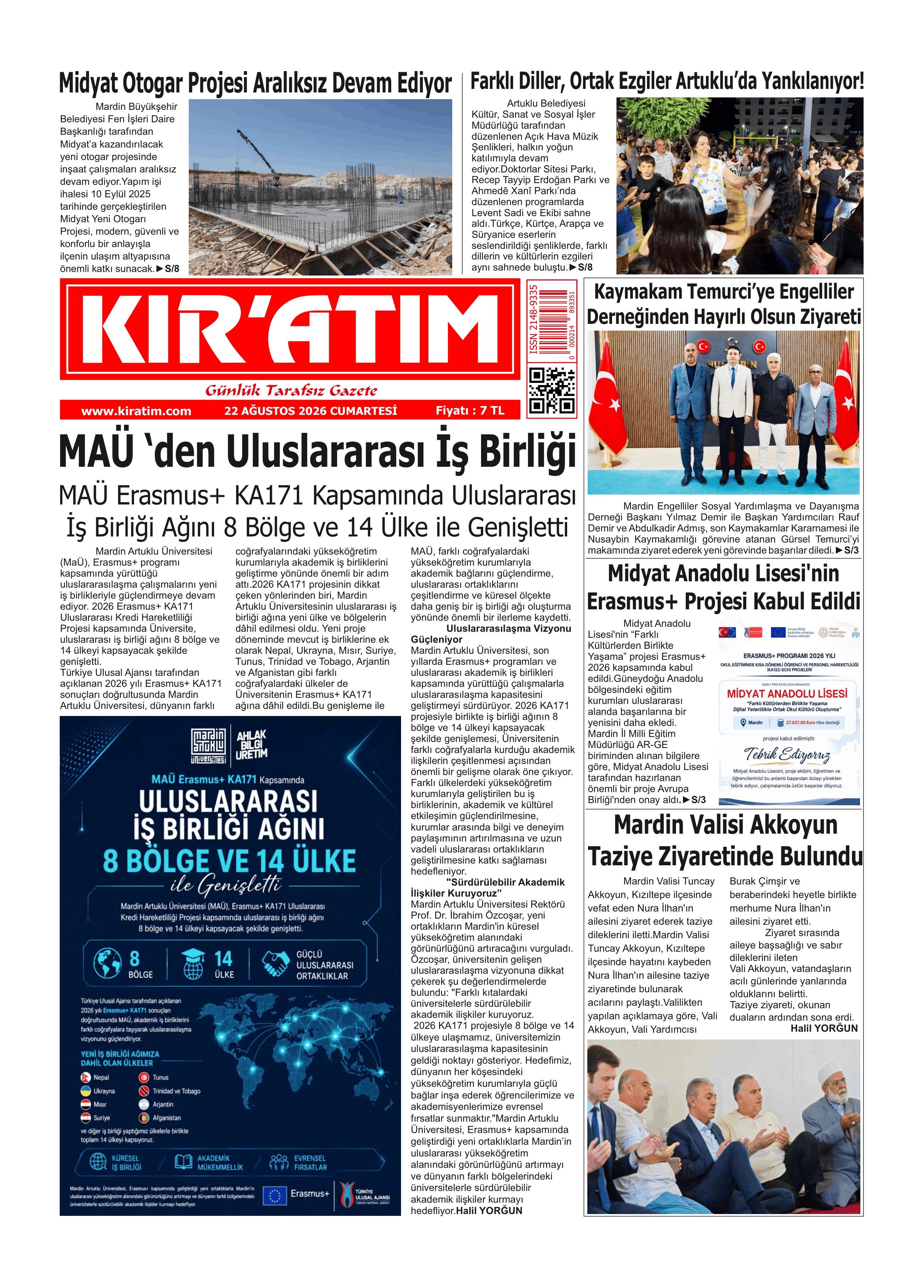 AĞUSTOS 2026 SAYISI