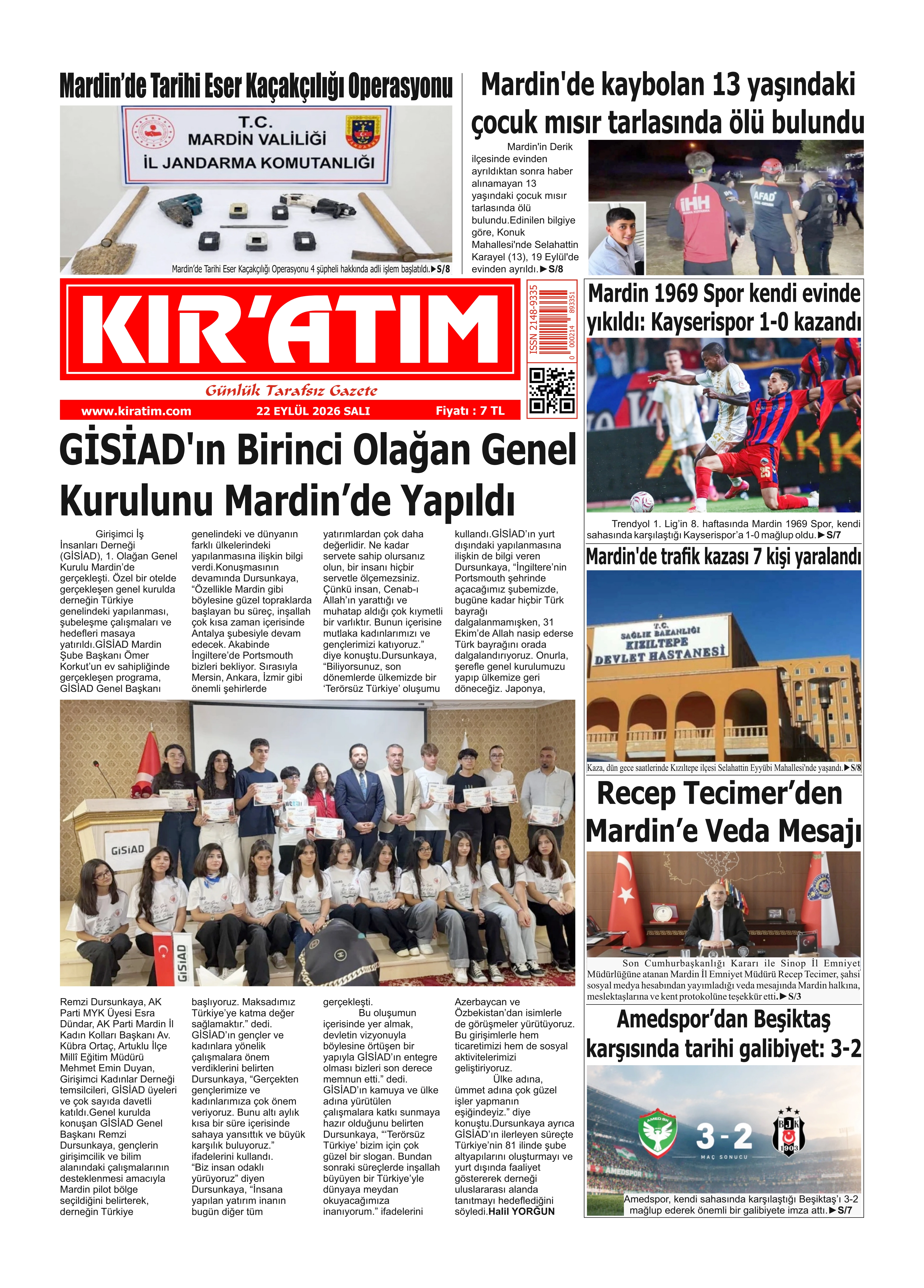 EYL&Uuml;L 2026 SAYISI