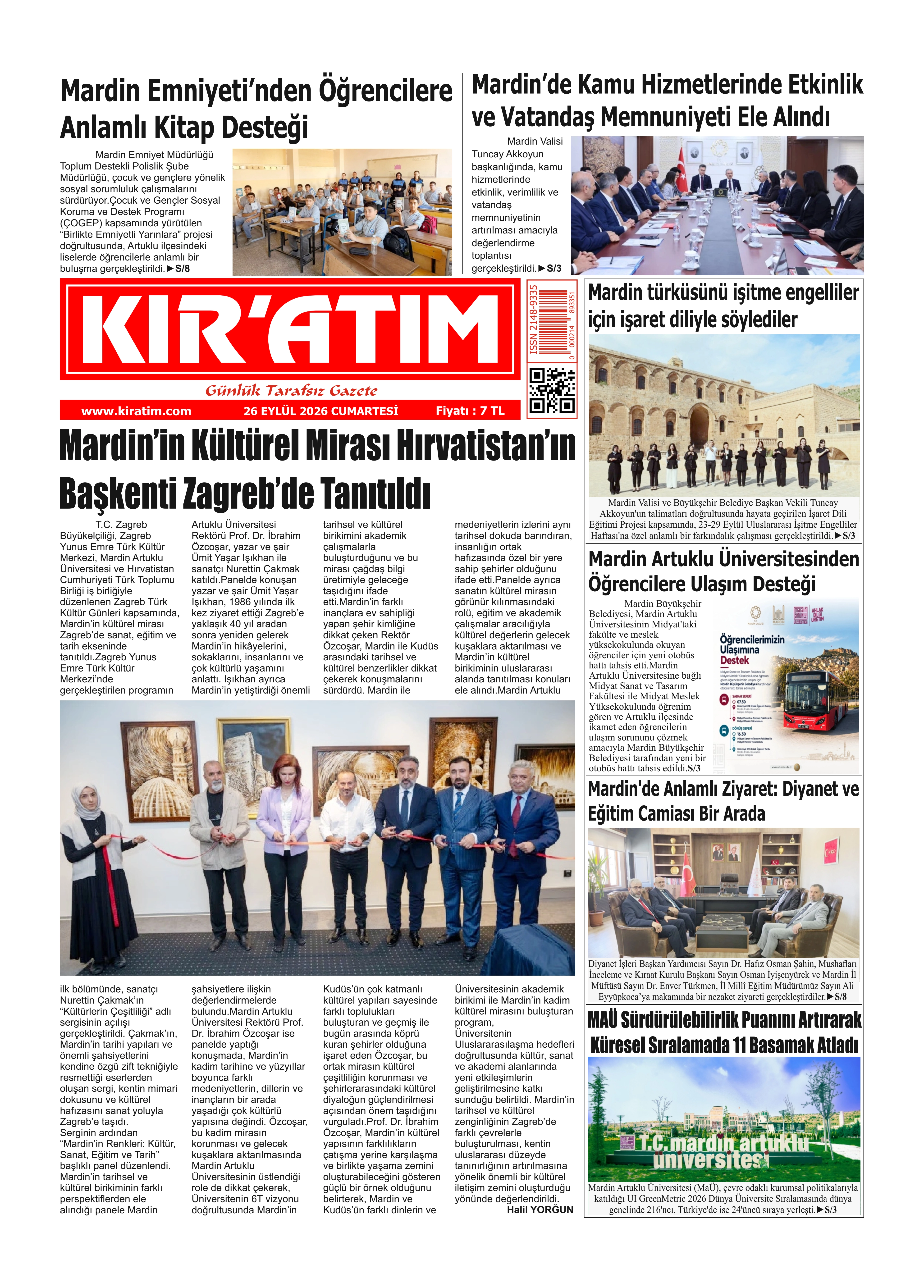 EYL&Uuml;L 2026 SAYISI