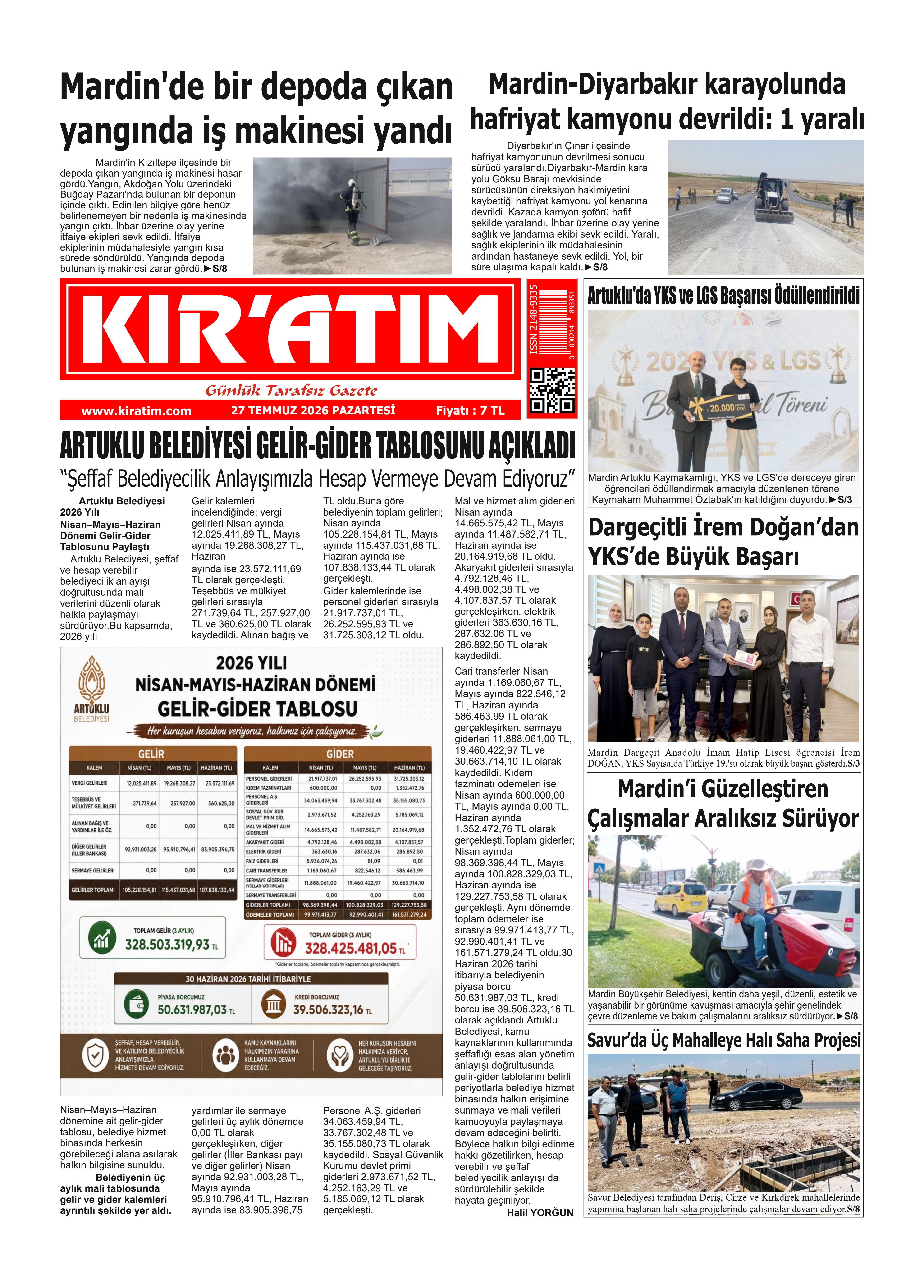TEMMUZ 2026 SAYISI