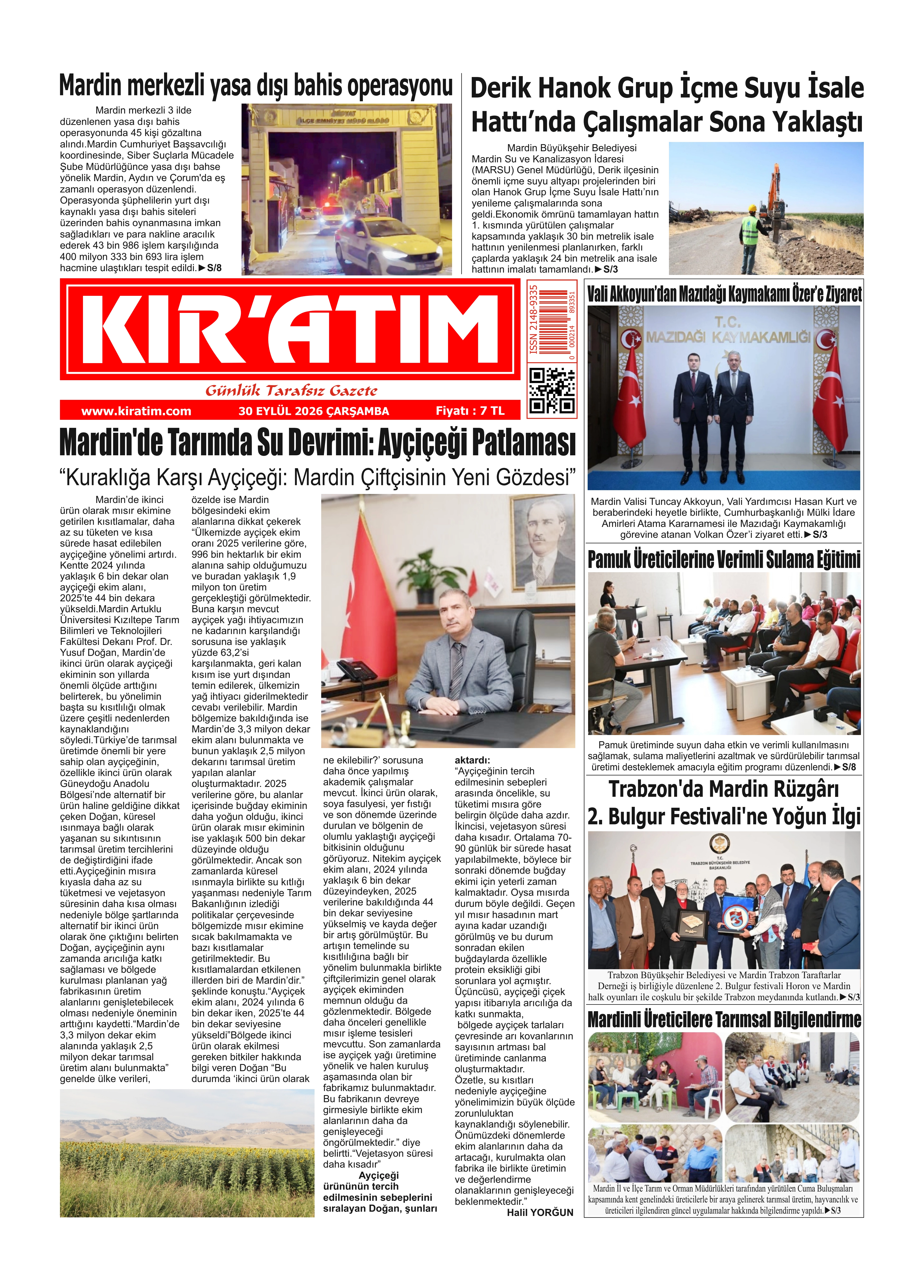 EYL&Uuml;L 2026 SAYISI