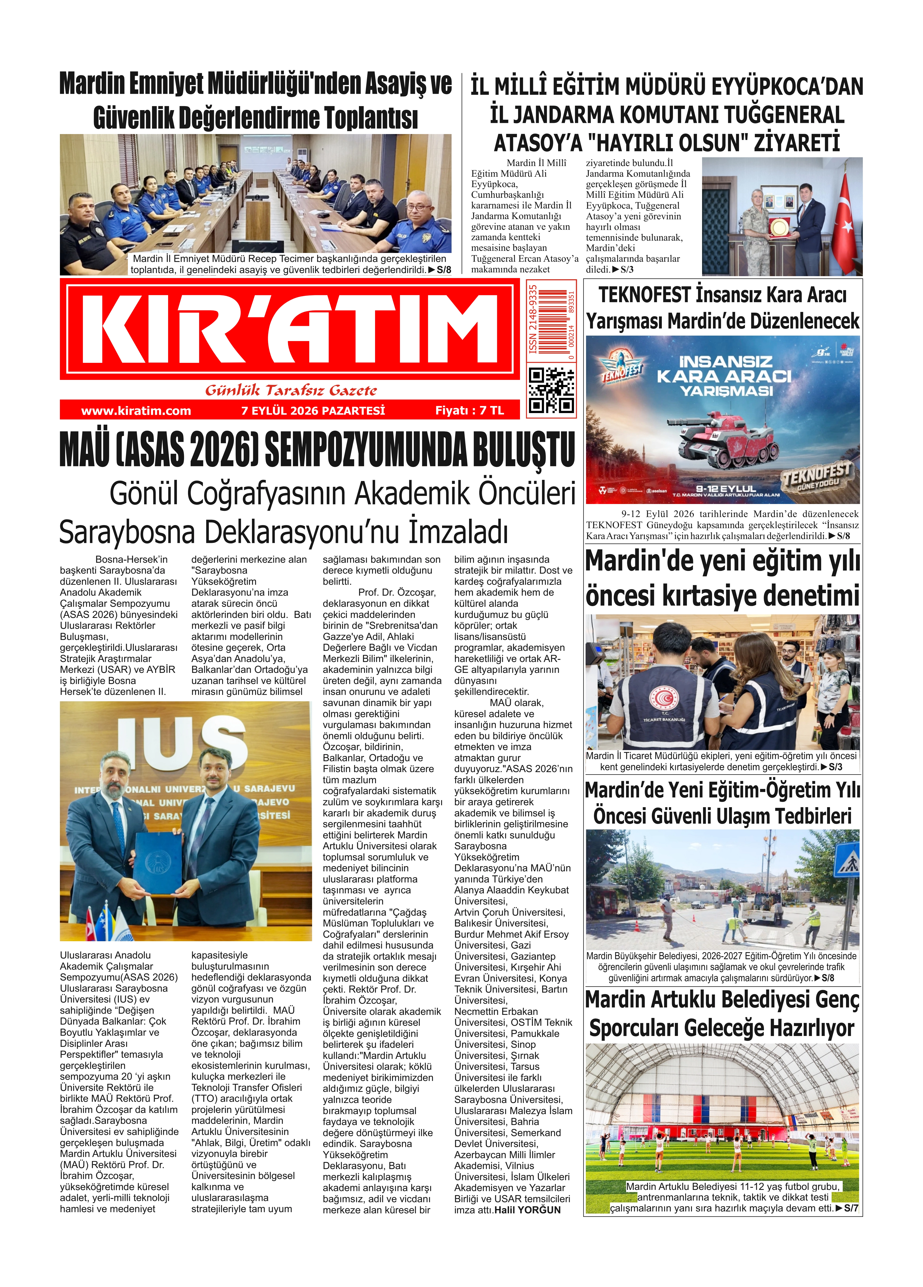 EYL&Uuml;L 2026 SAYISI