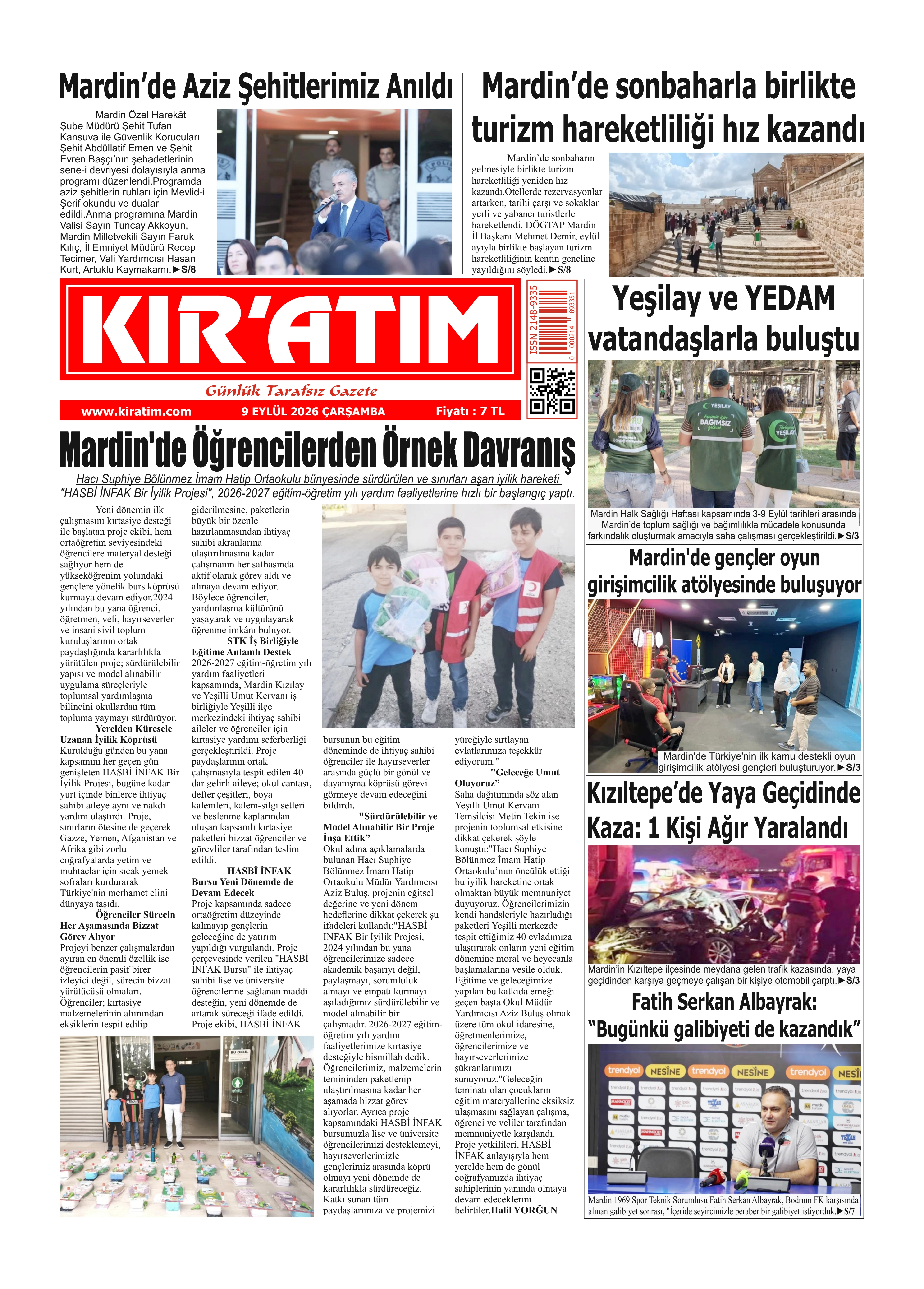 EYL&Uuml;L 2026 SAYISI