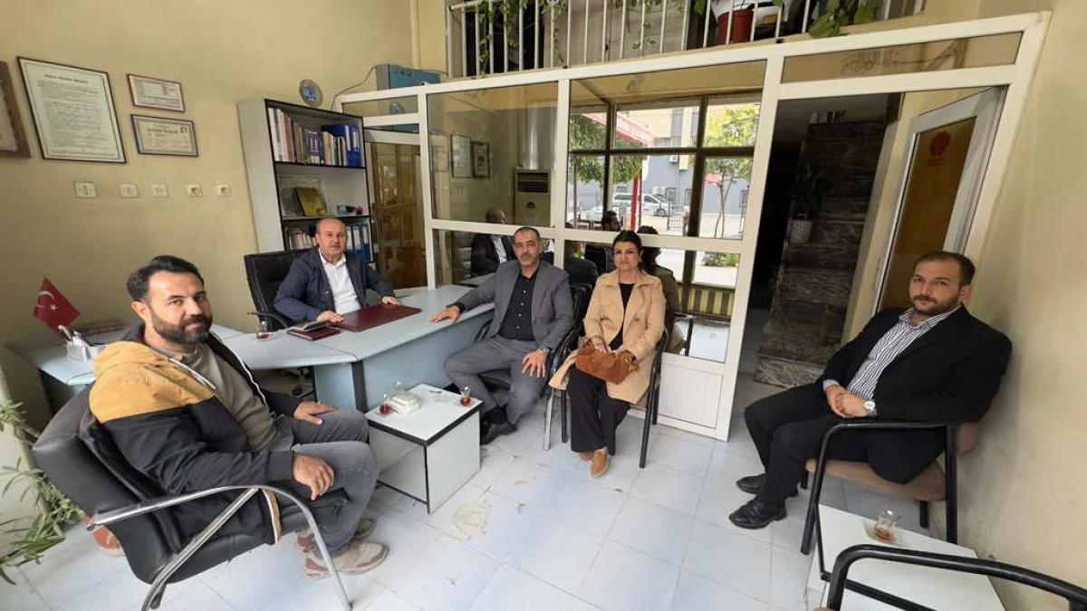 AK Parti ilçe başkanından gazetemize ziyaret