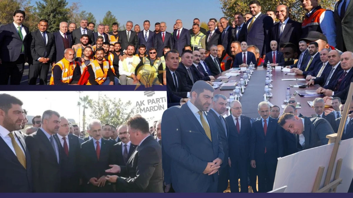 AK Parti Mardin İl başkanı Mehmet Uncu’dan Mardin’de Planlanan Ulaşım Yatırımları Hakkında Bilgilendirme