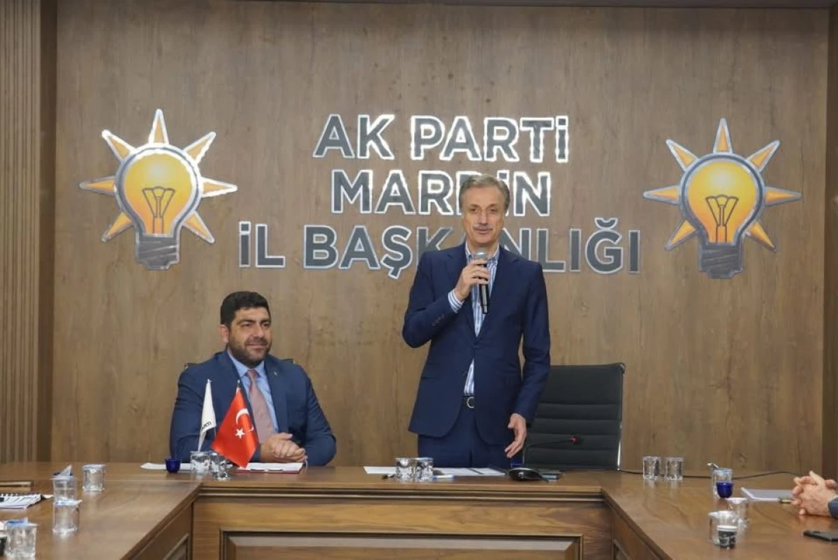 AK Parti Mardin İl Koordinatörü Yusuf Coşkun Göreve Başladı