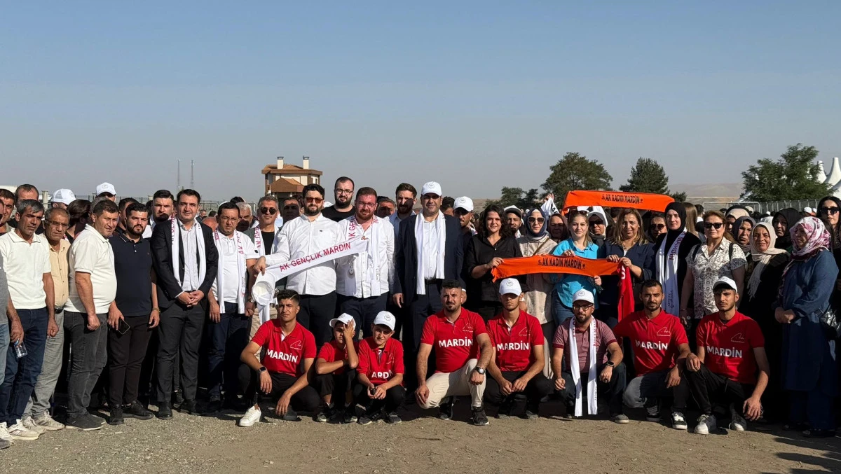 AK Parti Mardin’den Malazgirt Zaferi’ne Güçlü Katılım
