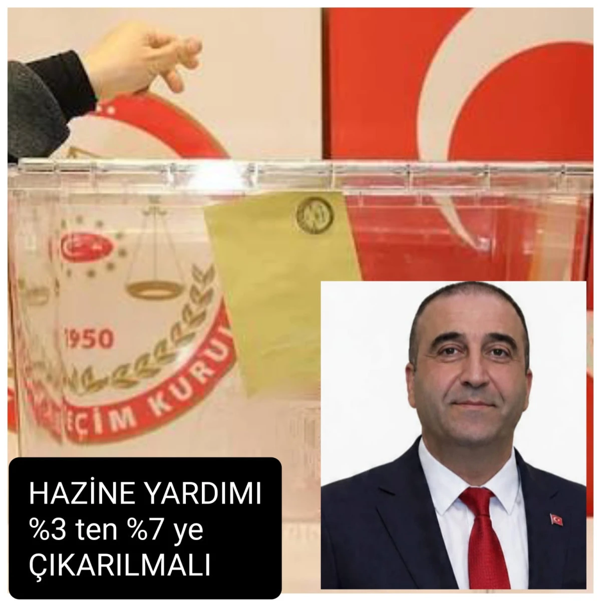 AKAR'DAN HAZİNE YARDIMINDA "%7 BARAJI ŞARTI GETİRİLMELİ