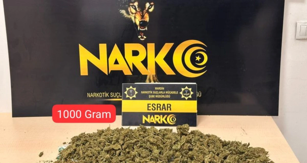 Artuklu&rsquo;da  Esrar Ele Ge&ccedil;irildi