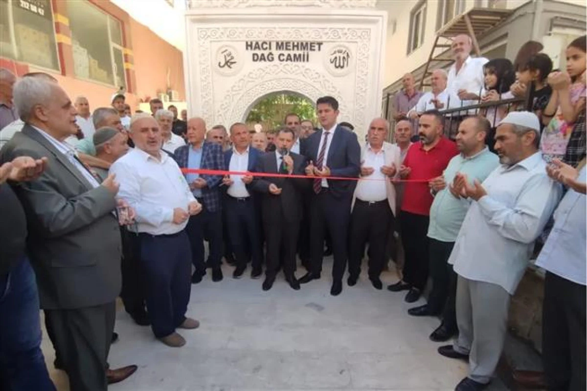 Artuklu’da Hacı Mehmet Dağ Camii Dualarla İbadete Açıldı