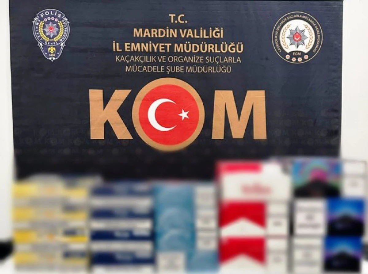 Artuklu&rsquo;da Ka&ccedil;ak Sigara Operasyonu