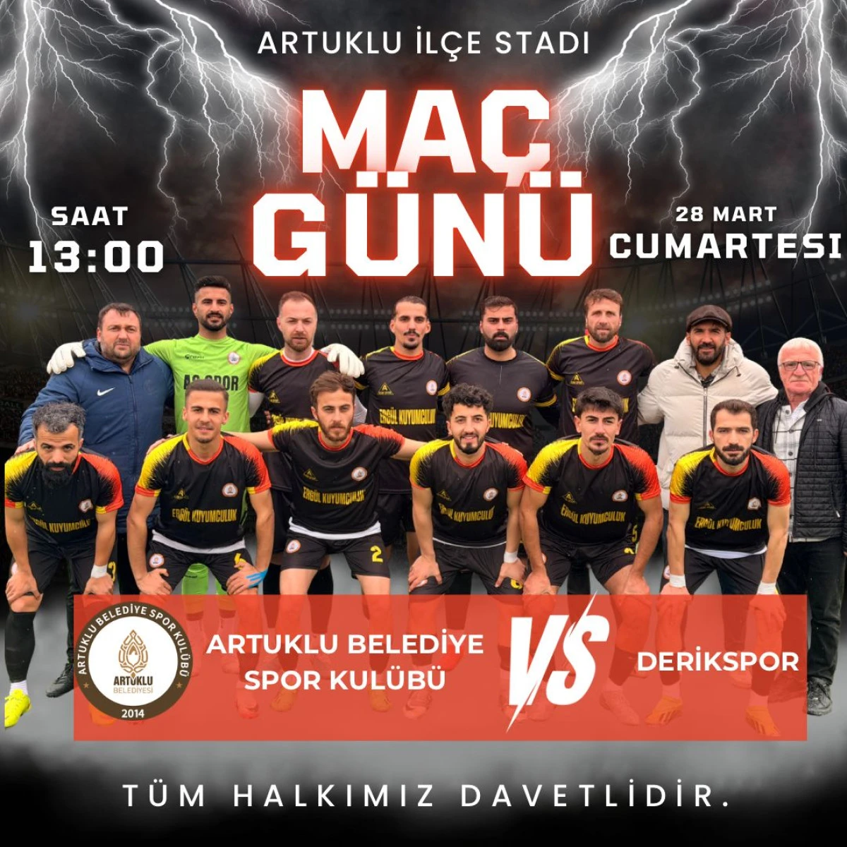 Artuklu&rsquo;da Kritik Karşılaşma: Artuklu Belediyespor&rsquo;dan Ma&ccedil;a Davet! 