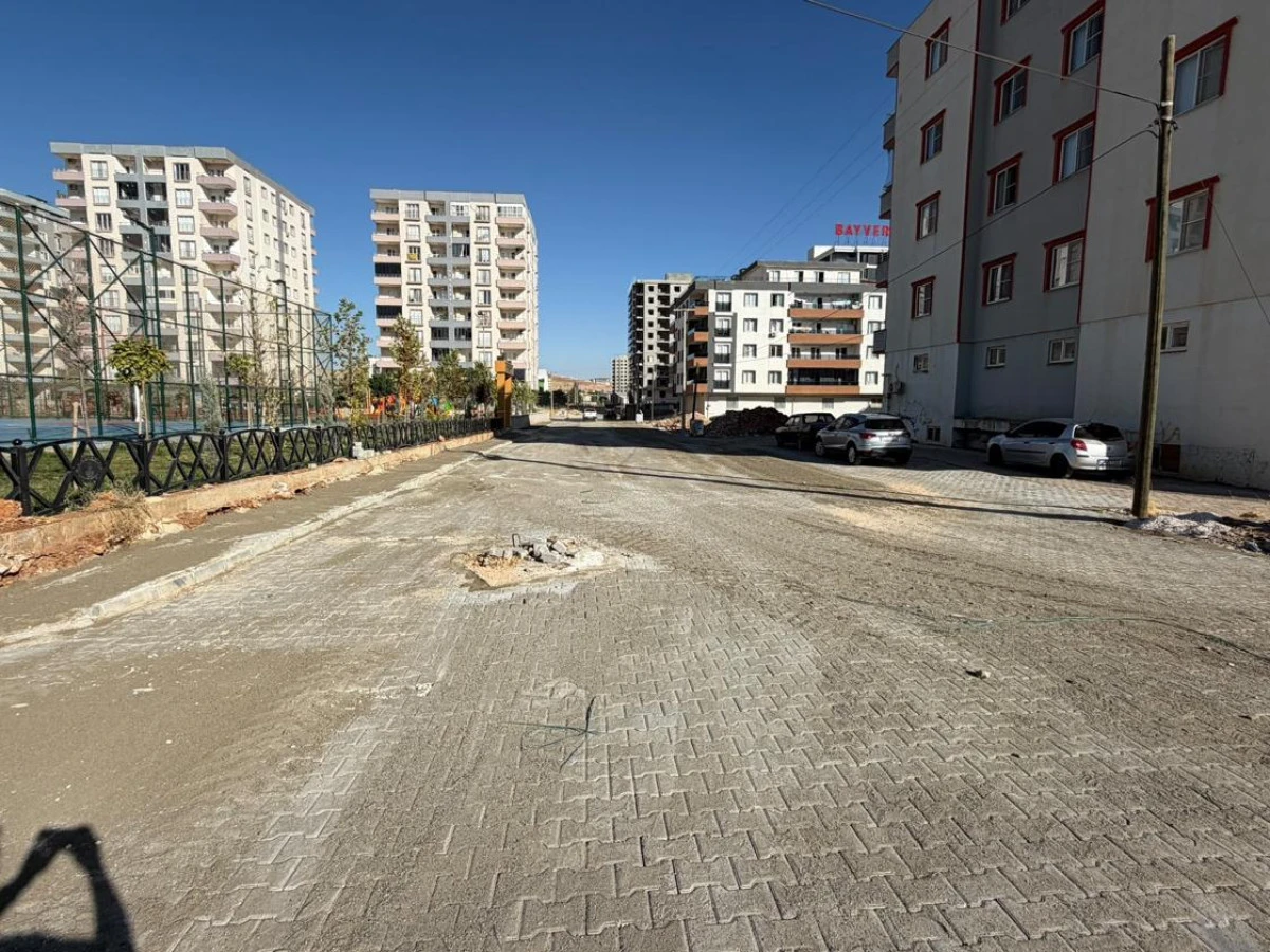 Artuklu&rsquo;da Yol &Ccedil;alışmaları S&uuml;r&uuml;yor