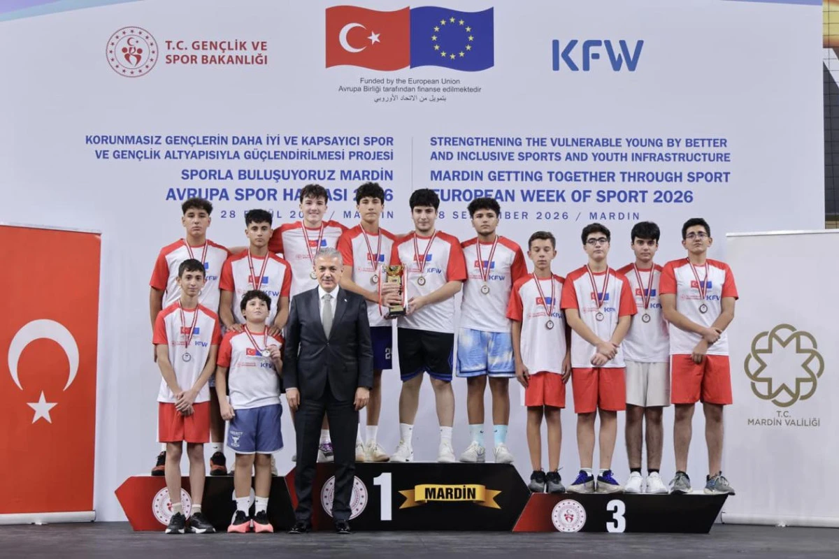 Avrupa Spor Haftası Mardin&rsquo;de Kutlandı