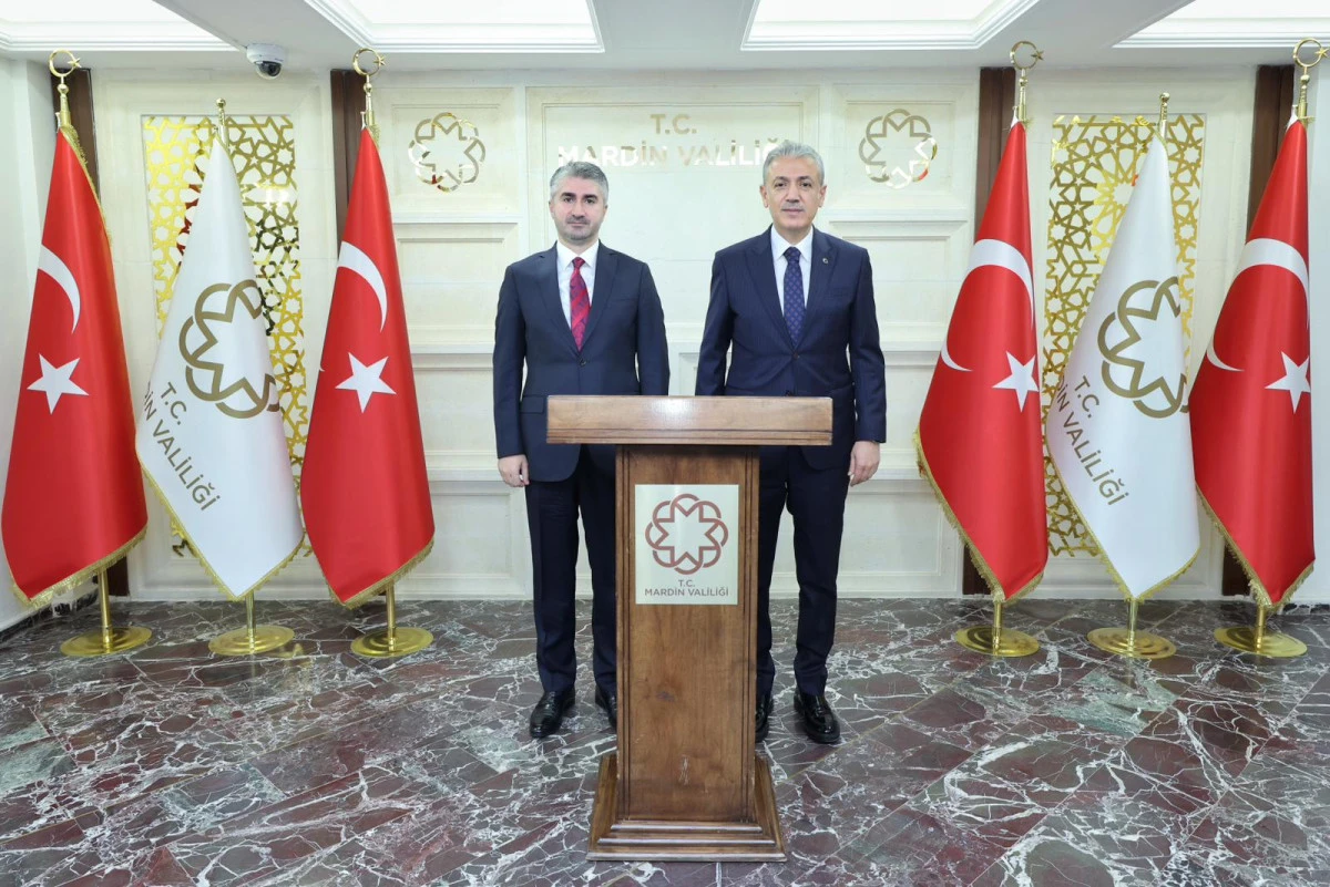 Bakan Yardımcısı Tarıkdaroğlu&rsquo;ndan Mardin Valiliğine Ziyaret