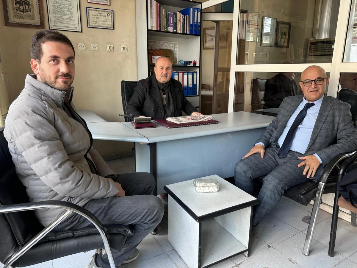 Basın İlan Kurumu B&ouml;lge M&uuml;d&uuml;d&uuml;r&uuml; Murat Y&uuml;rekli Gazetemizi  ziyaret etti