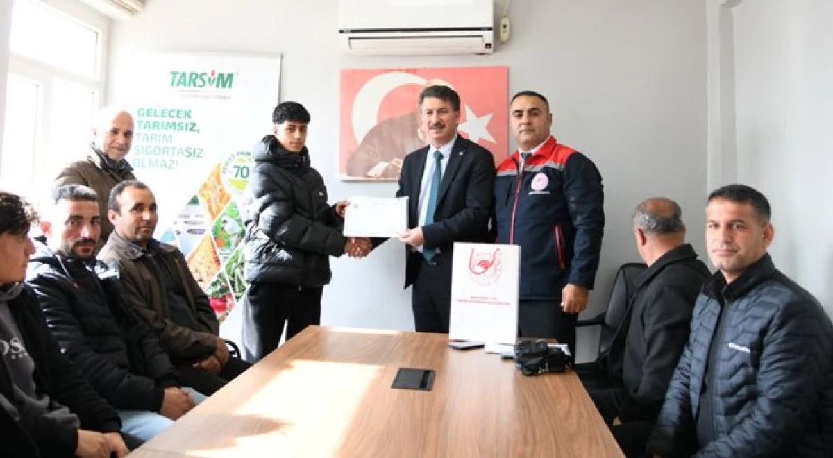 &Ccedil;obanlara Sertifikaları T&ouml;renle Verildi