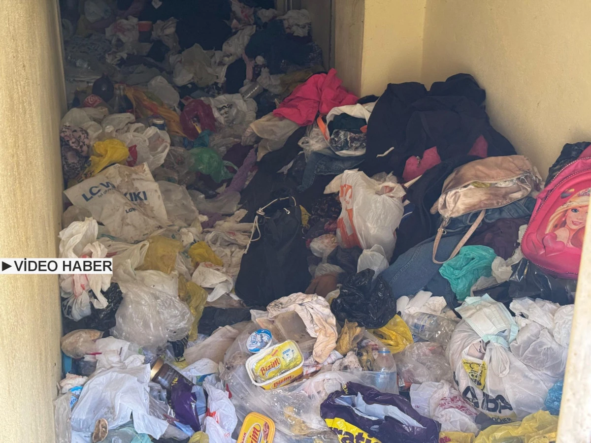 “Çöp Ev” Artuklu Temizlik Ekipleri Tarafından Temizlendi