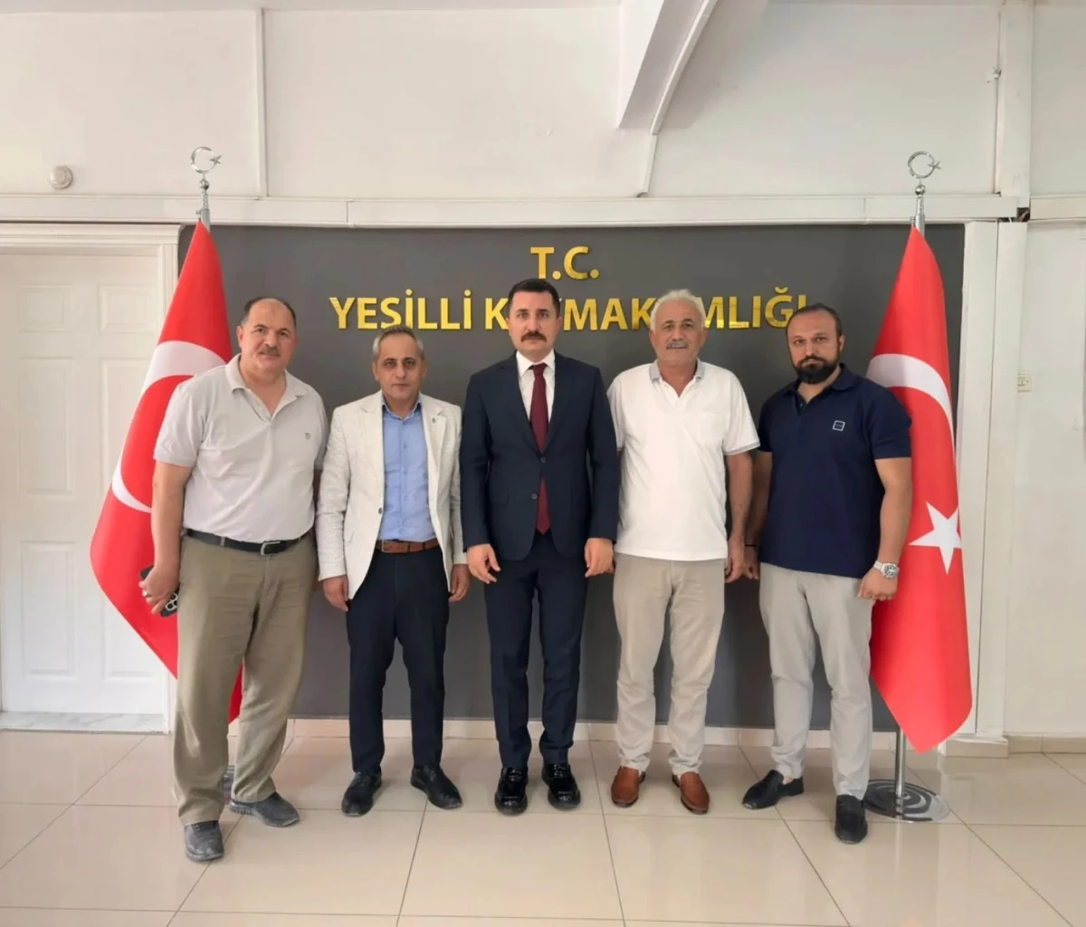 Deva Partisi Mardin İl Başkanından Yeşilli Kaymakamına Ziyaret