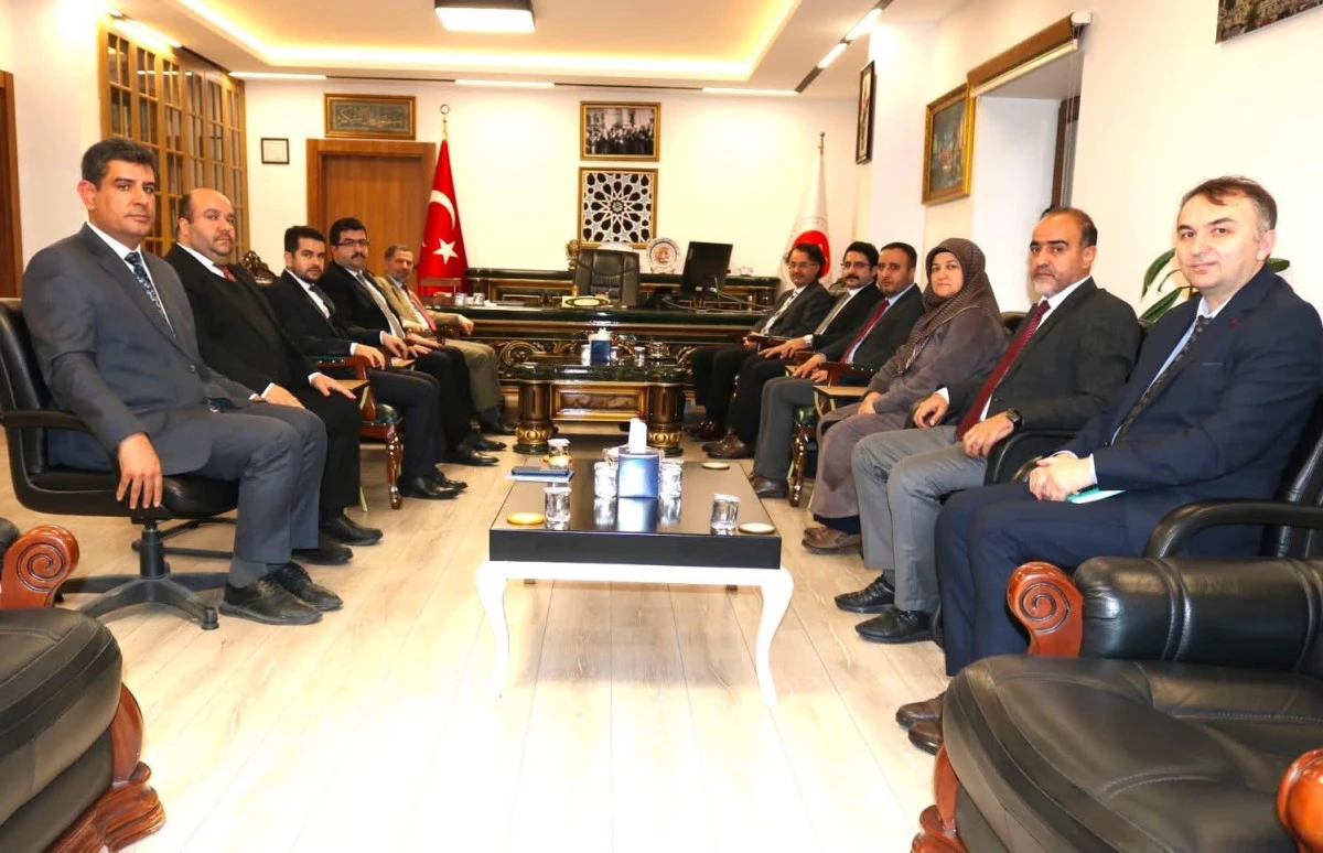 DİB Başm&uuml;fettişleri Mardin İl M&uuml;ft&uuml;l&uuml;ğ&uuml;n&uuml; Ziyaret Etti