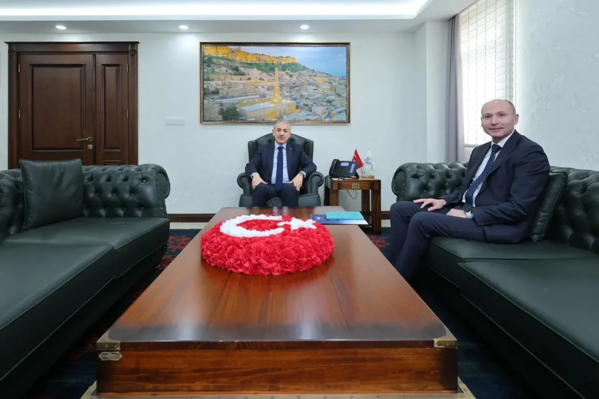 DİKA Genel Sekreteri Ani&ccedil;&rsquo;ten Mardin Valisi Akkoyun&rsquo;a Ziyaret