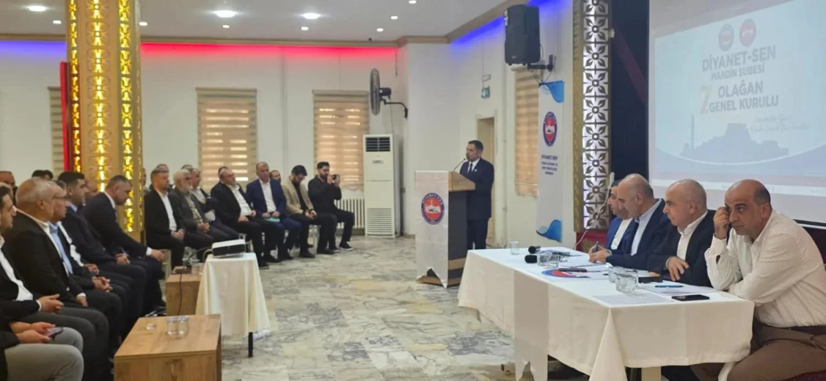 DİYANET-SEN MARDİN ŞUBESİ&rsquo;NDE ABDULKADİR KURTULUŞ YENİDEN BAŞKAN