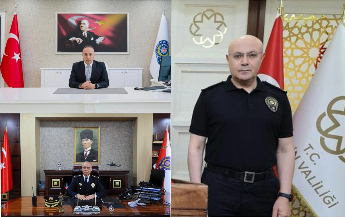 Diyarbakır, Mardin ve Şırnak emniyet müdürleri değişti