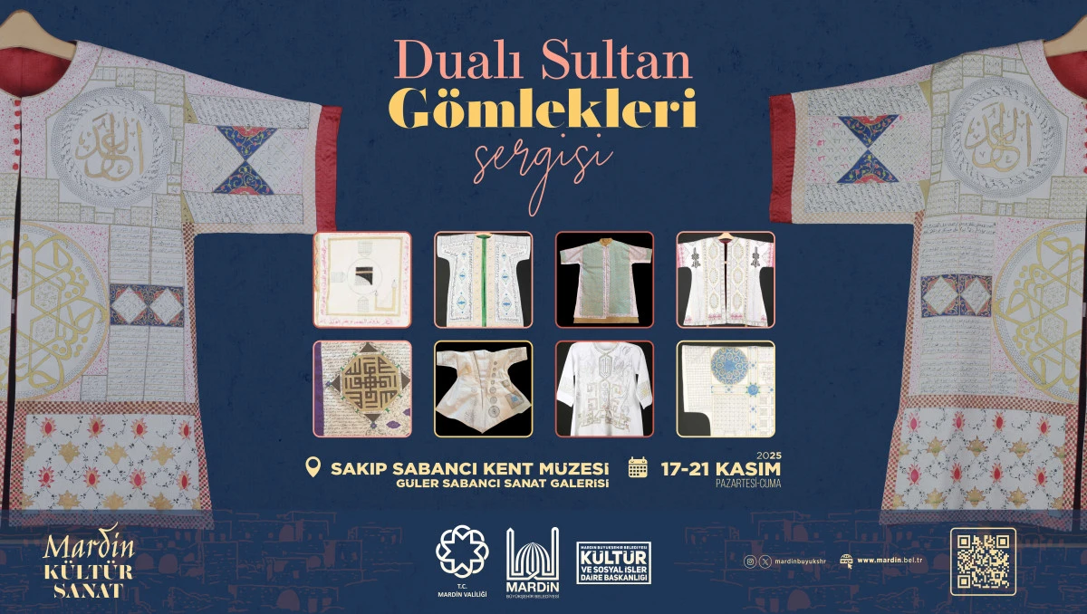 “Dualı Sultan Gömlekleri” Sergisi Mardin’de Kapılarını Açıyor