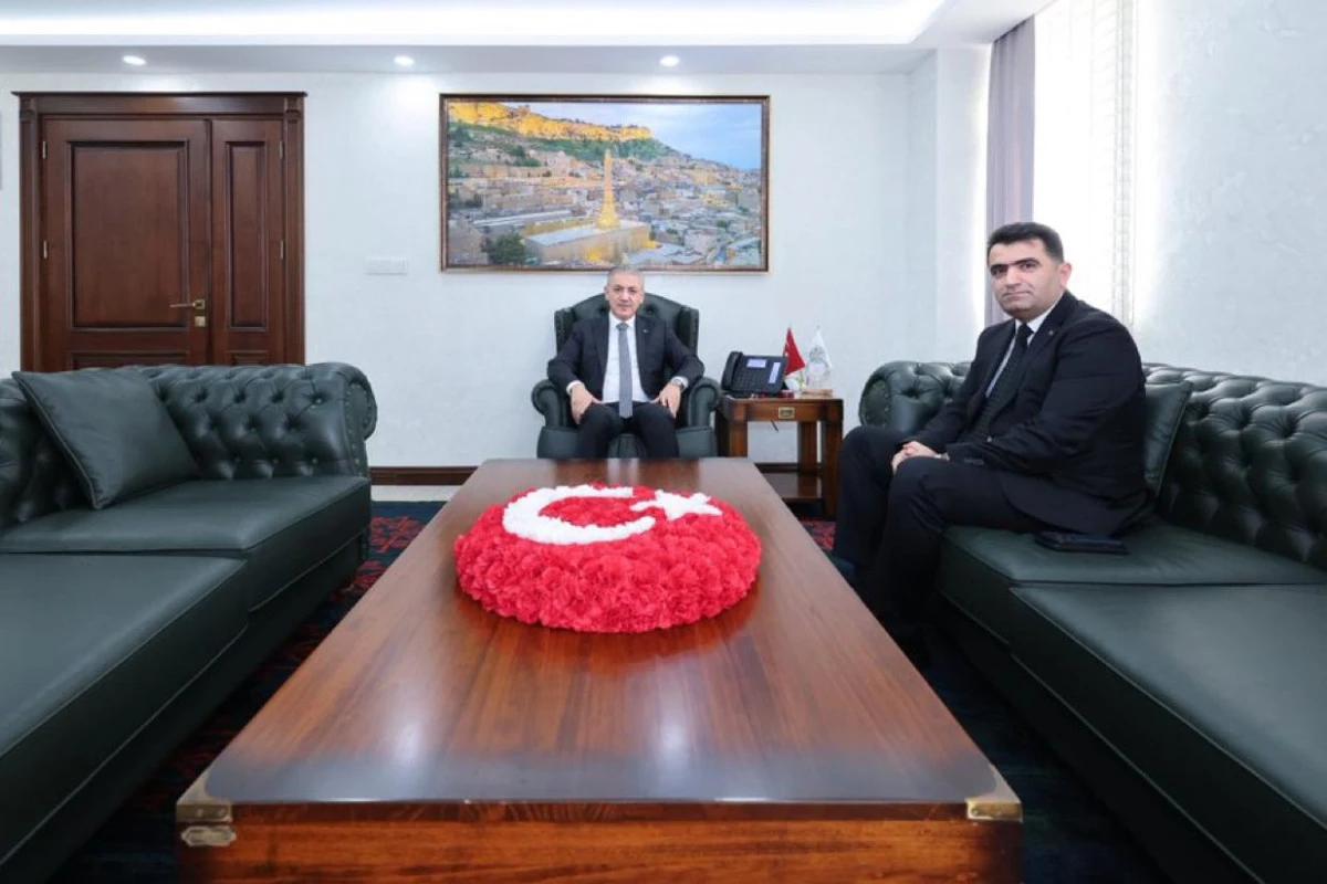 Emniyet M&uuml;d&uuml;r&uuml; Varol&rsquo;dan Vali Akkoyun&rsquo;a Ziyaret