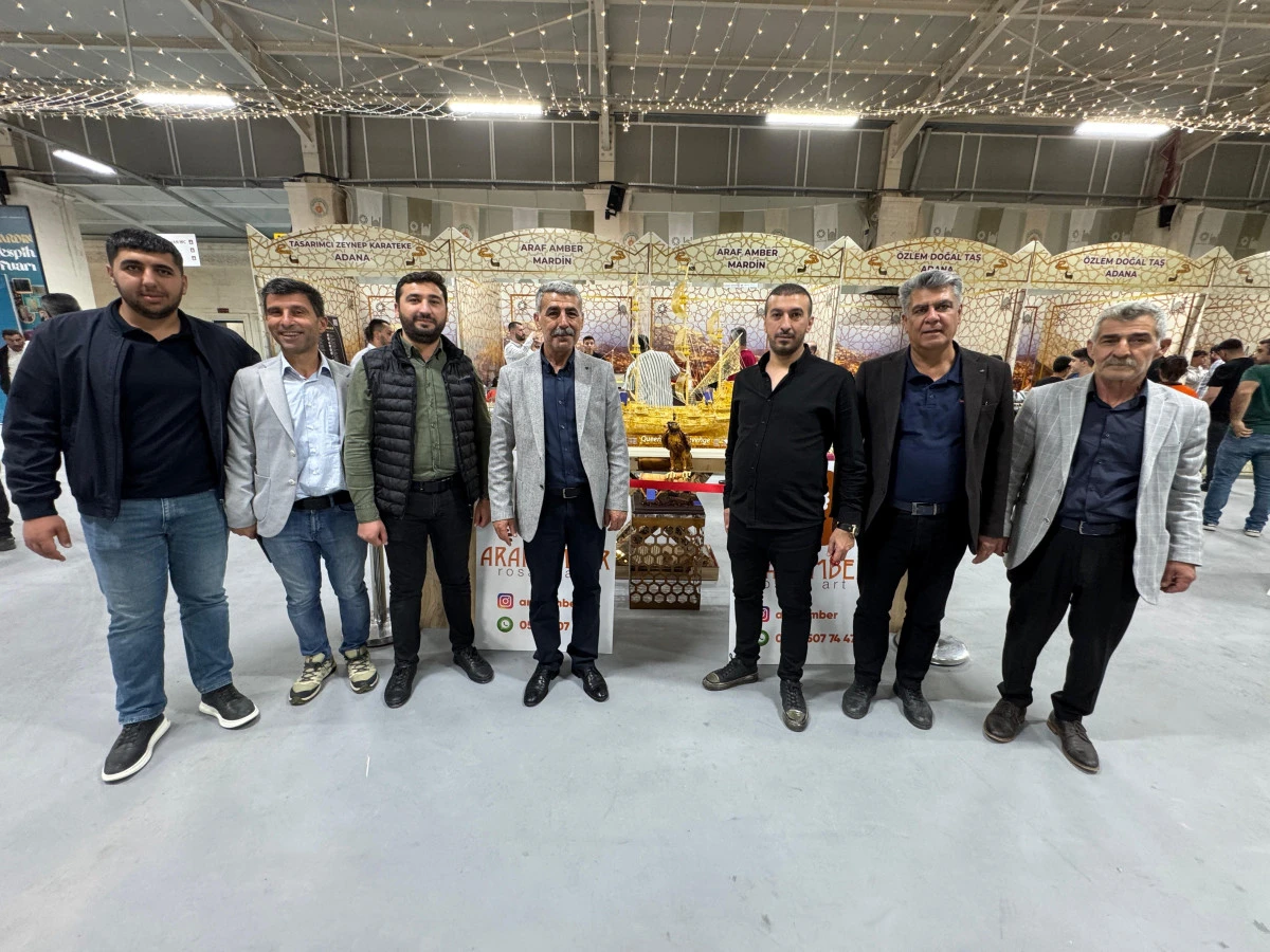 Eş Başkan Amak, Mardin Tespih Fuarını Ziyaret Etti