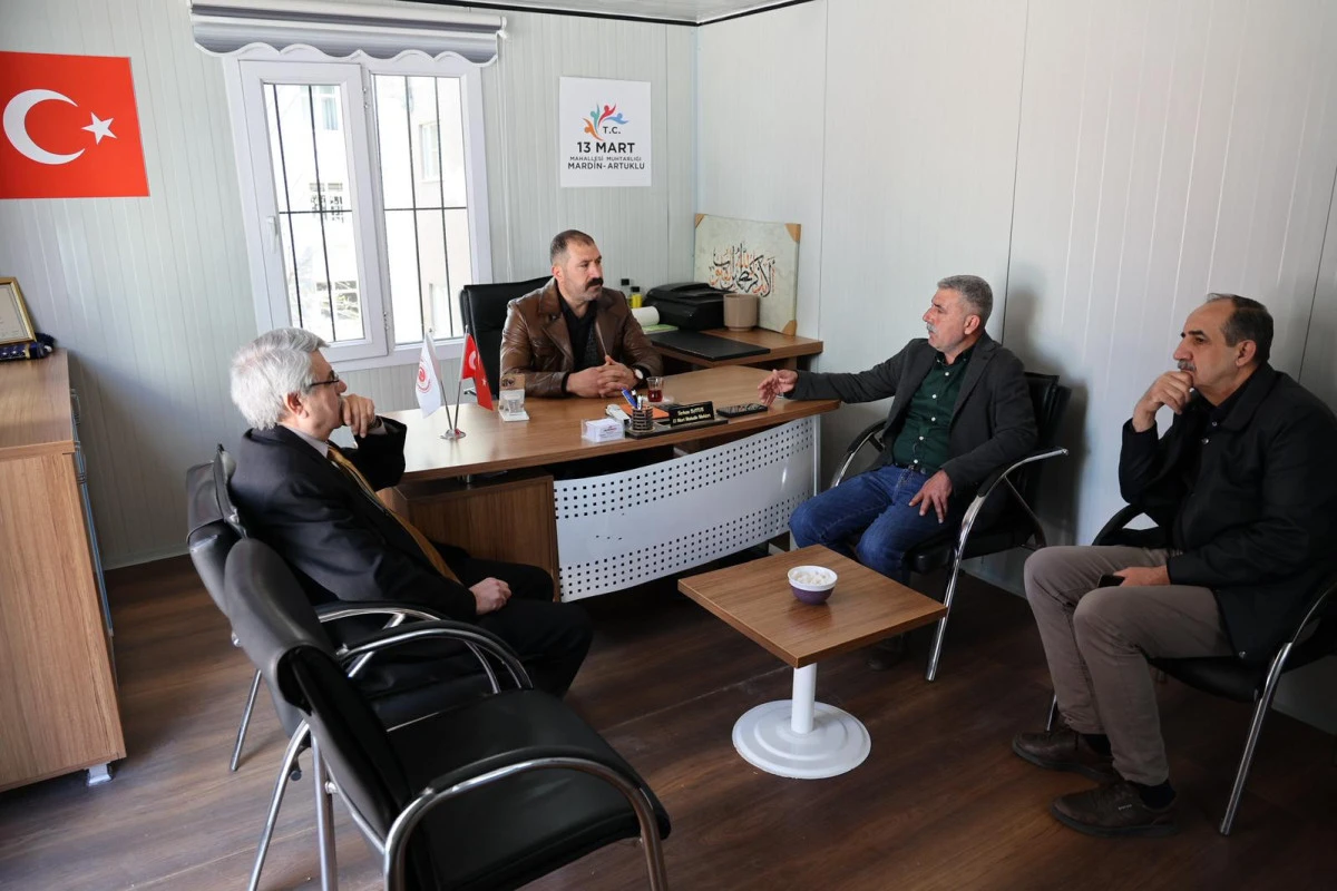 Eşbaşkan Amak&rsquo;tan 13 Mart ve Yenişehir Mahalle Muhtarlarıyla Ortak Akıl Buluşması