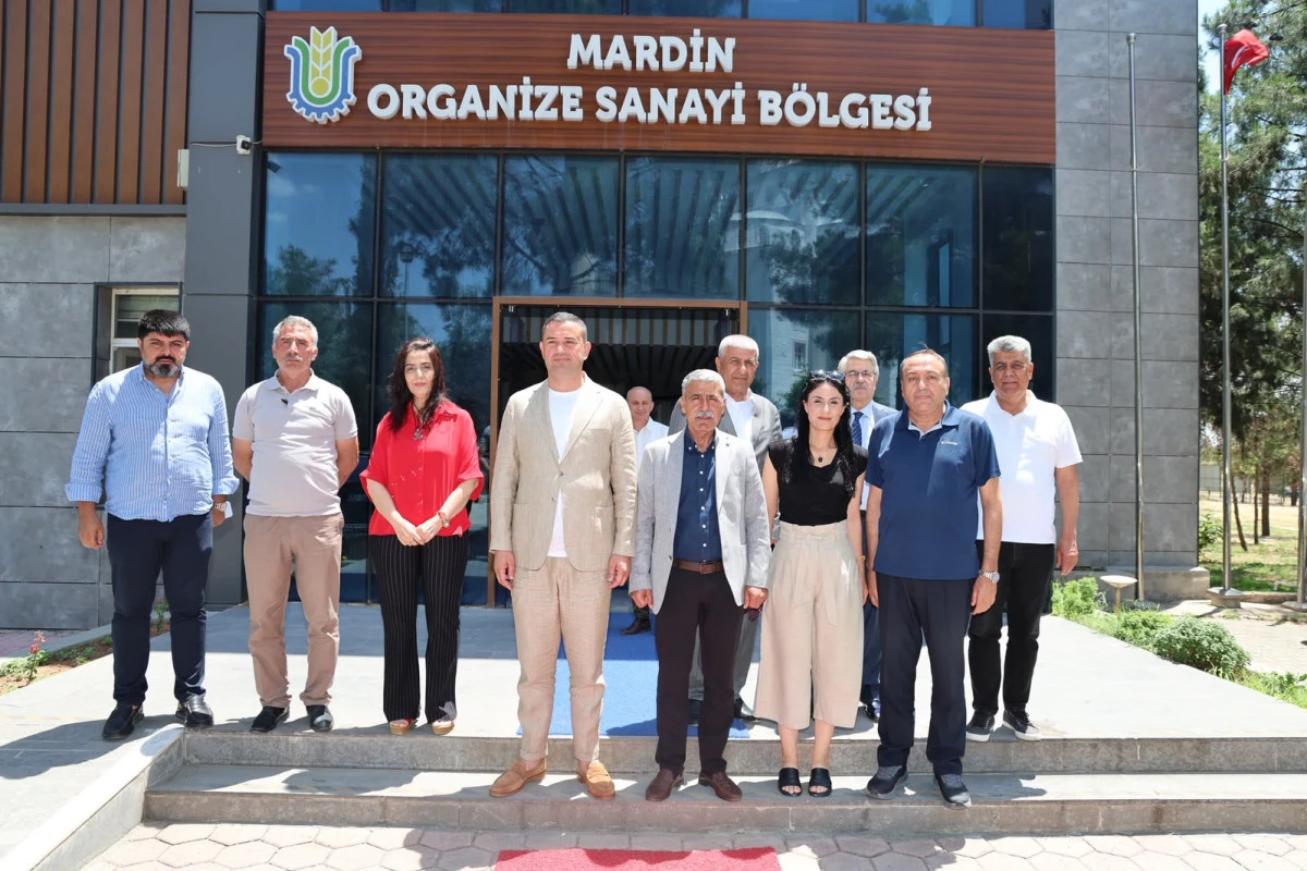 Eşbaşkanlar &Ouml;lker ve Amak&rsquo;tan Mardin Organize Sanayi B&ouml;lgesi&rsquo;ne Ziyaret