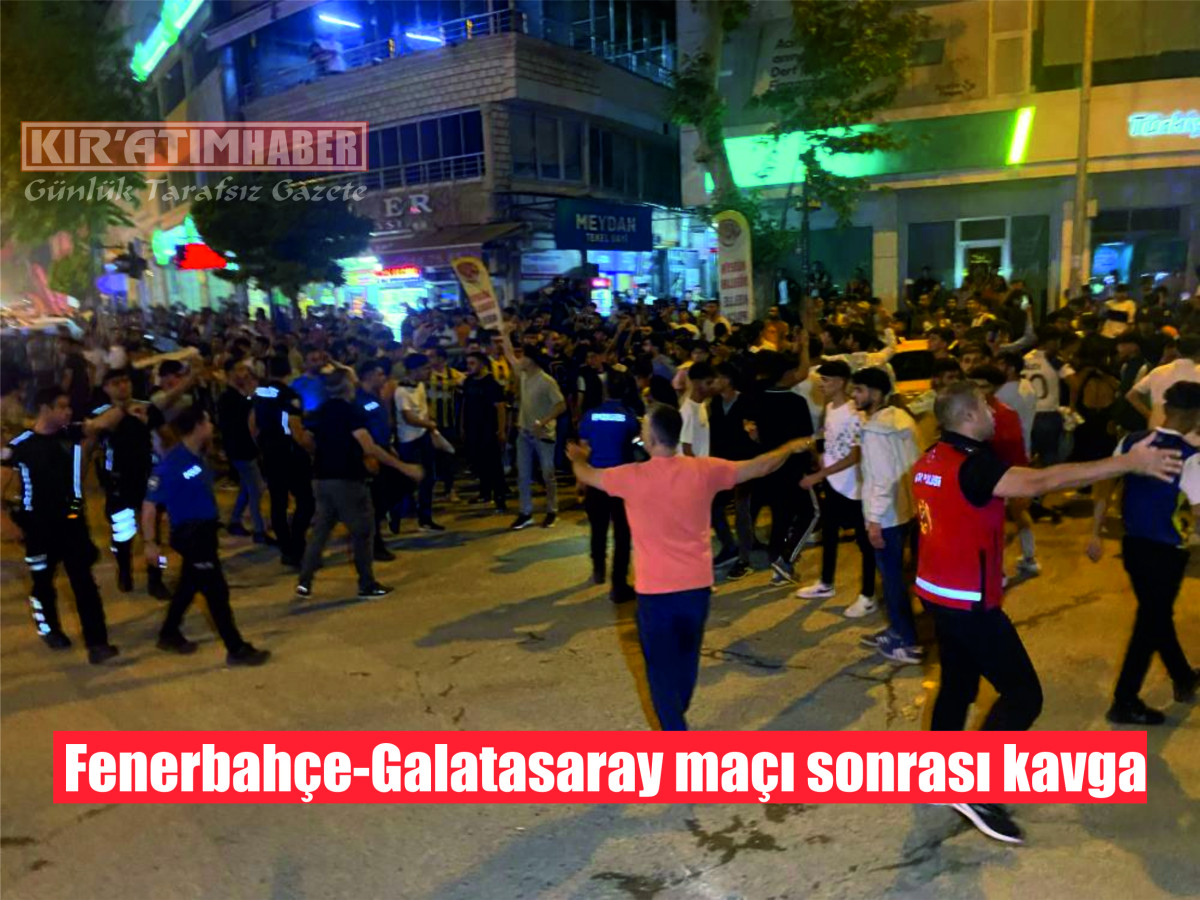Fenerbahçe-Galatasaray maçı sonrası kavga