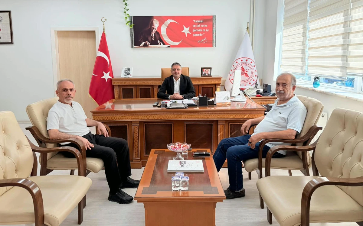 Gazetemizden İl Sağlık M&uuml;d&uuml;r&uuml;&rsquo;ne Ziyaret