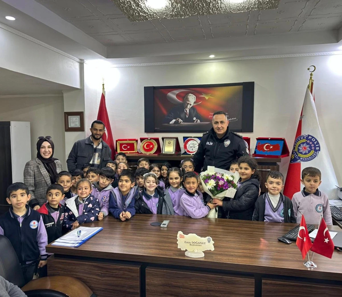 Geleceğin Polisleri'nden İl&ccedil;e Emniyet Amirliğine Ziyaret