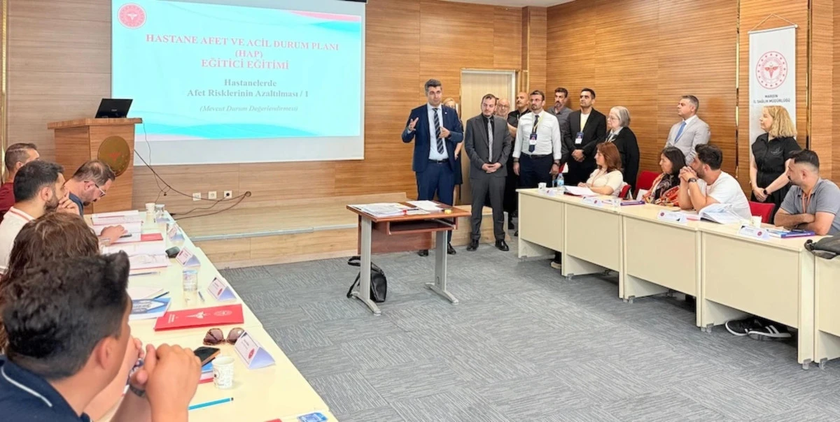 Hastane Afet ve Acil Durum Planları Eğitici Eğitimi Mardin&rsquo;de Başladı