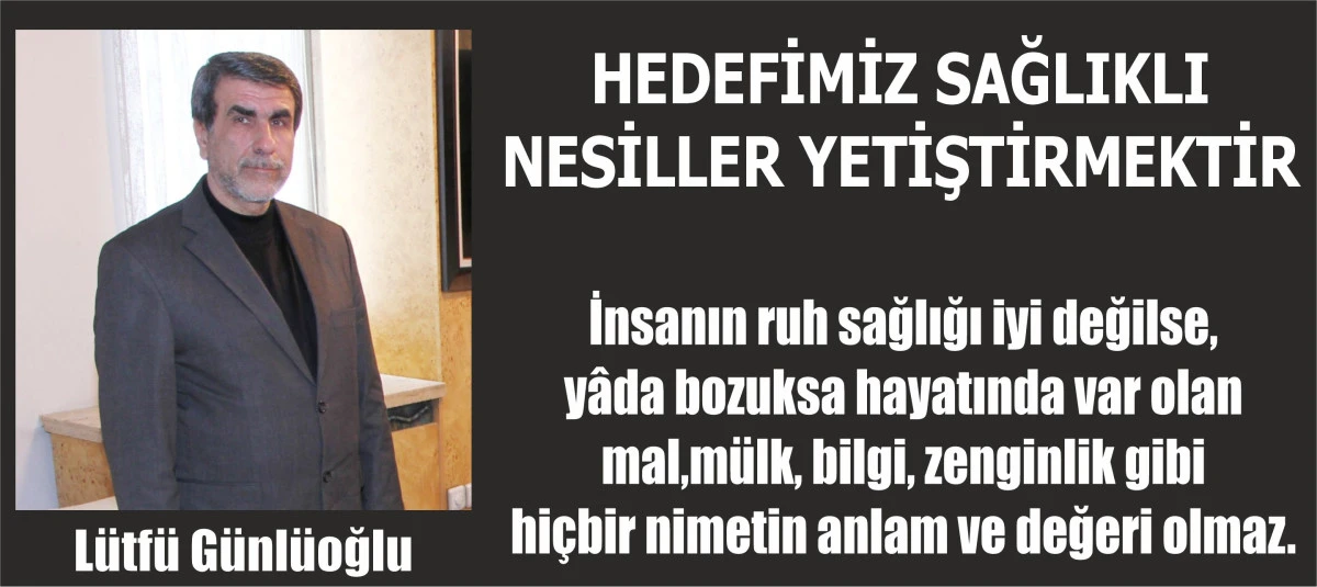 HEDEFİMİZ SAĞLIKLI NESİLLER YETİŞTİRMEKTİR