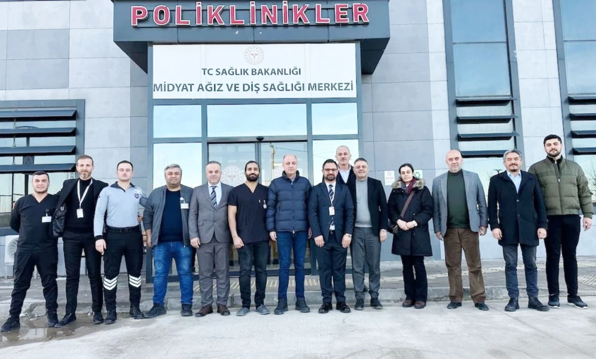İl M&uuml;d&uuml;r&uuml; Dr.Yavuz, Midyat&rsquo;taki Sağlık Tesislerini İnceledi