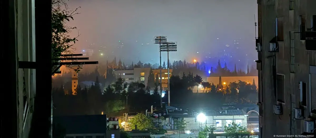 İSRAİL'İN SÛRİYE'YE YAPTIĞI İLK HAVA SALDIRISI