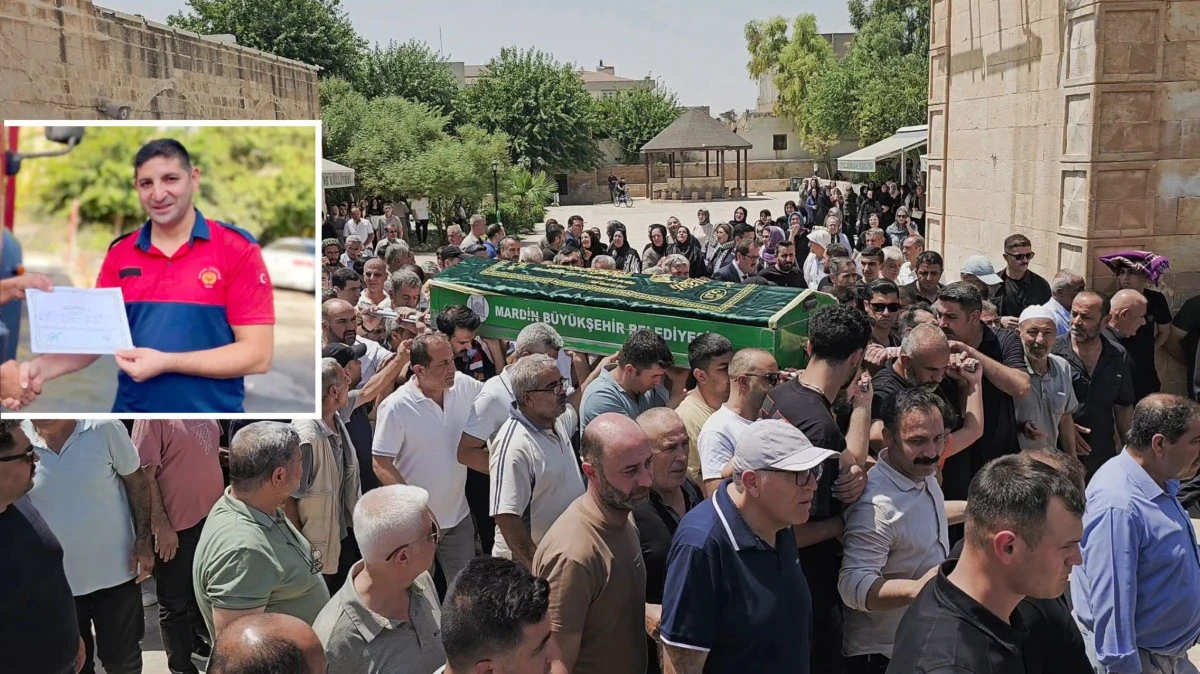 İtfaiye Eri &Ouml;mer Kaplan son yolculuğuna uğurlandı