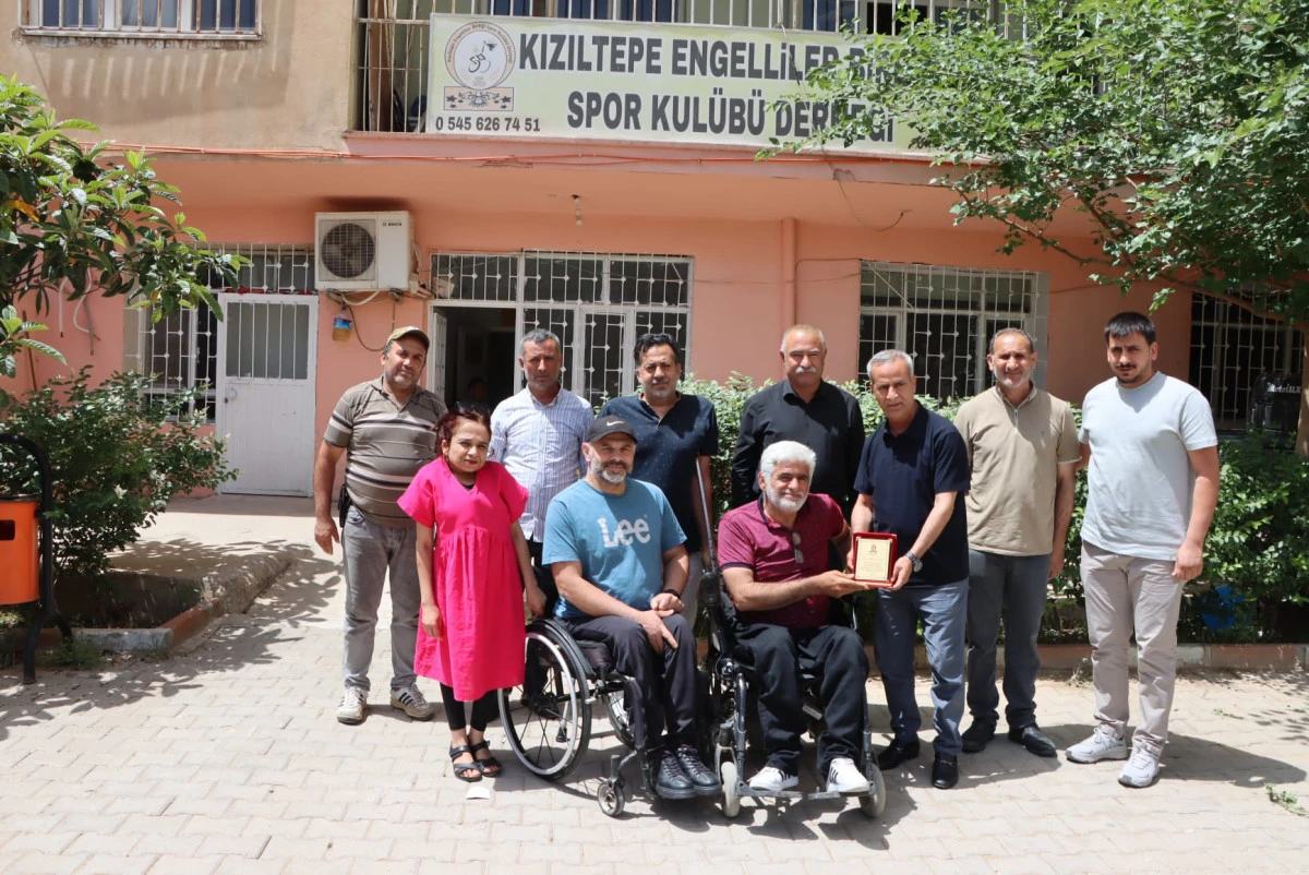 Kızıltepe Belediyesi’nden Engelliler Derneği’ne Anlamlı Ziyaret