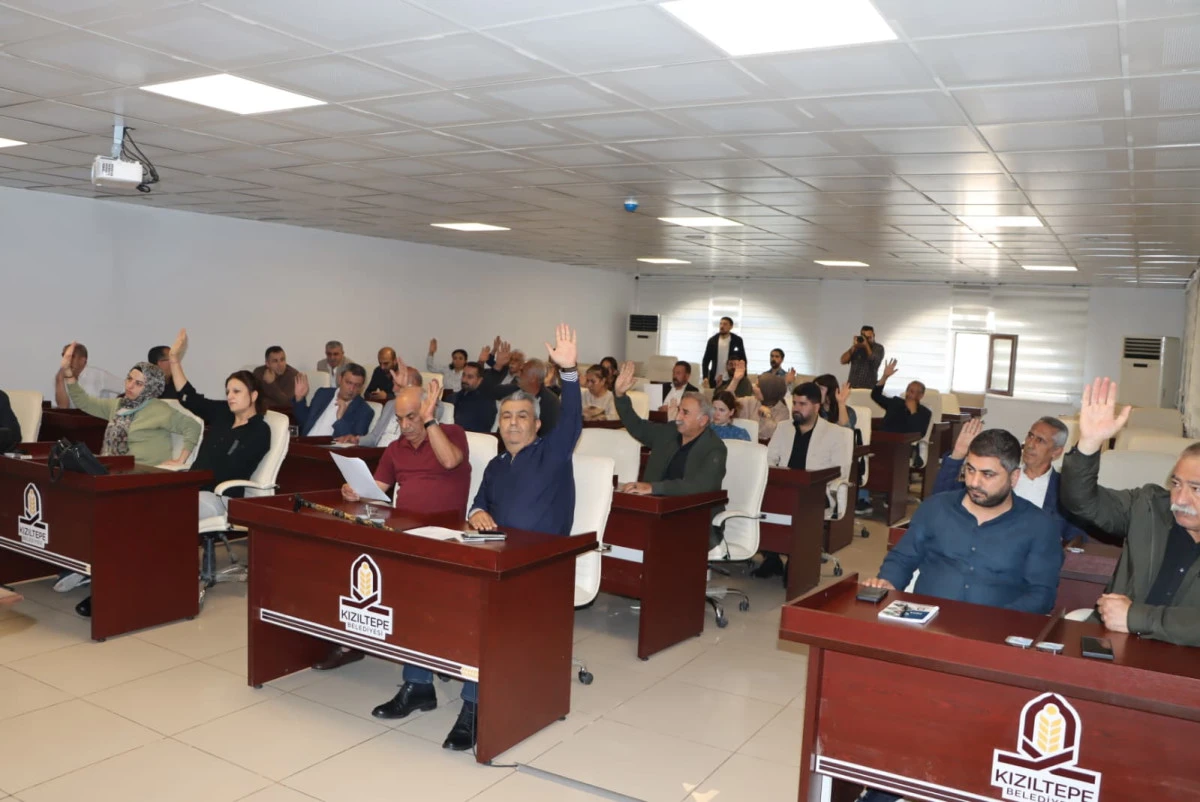 Kızıltepe Belediye Meclisi’nde 4 madde görüşüldü