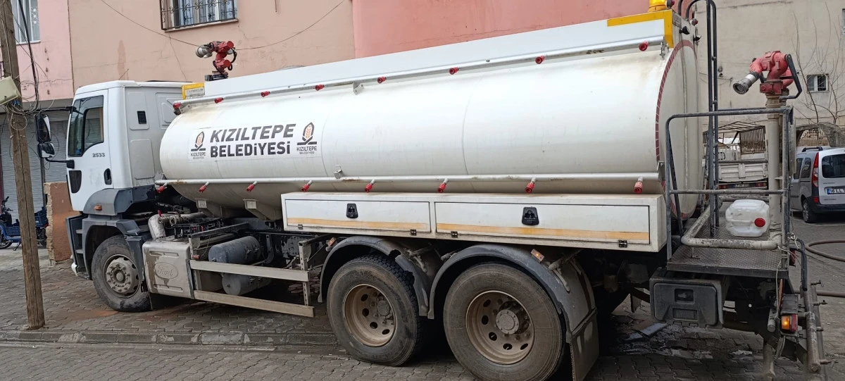 Kızıltepe Belediyesi Su Kesintilerine Karşı Halkın Yanında